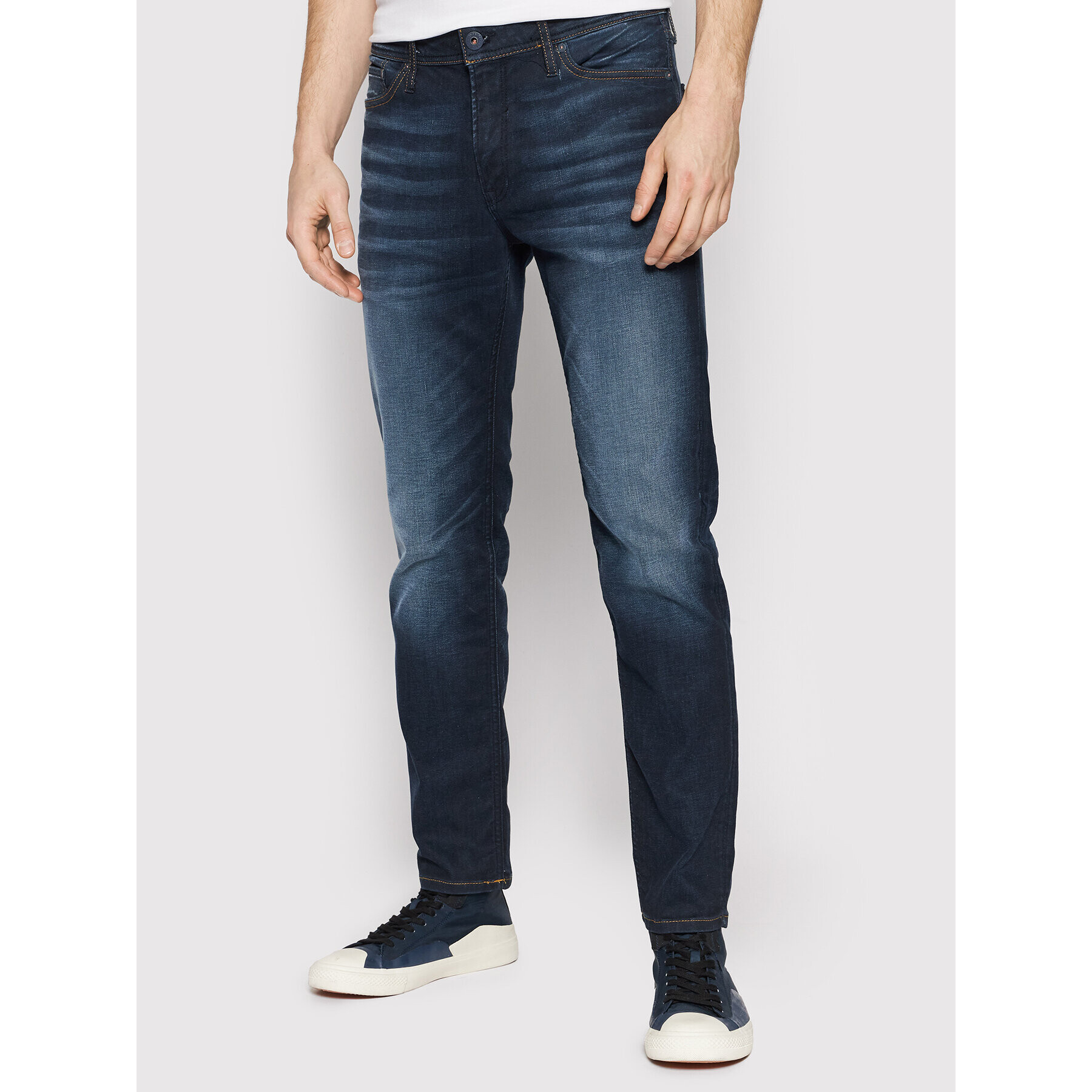 Jack&Jones Farmer Clark 12182565 Sötétkék Regular Fit - Pepit.hu