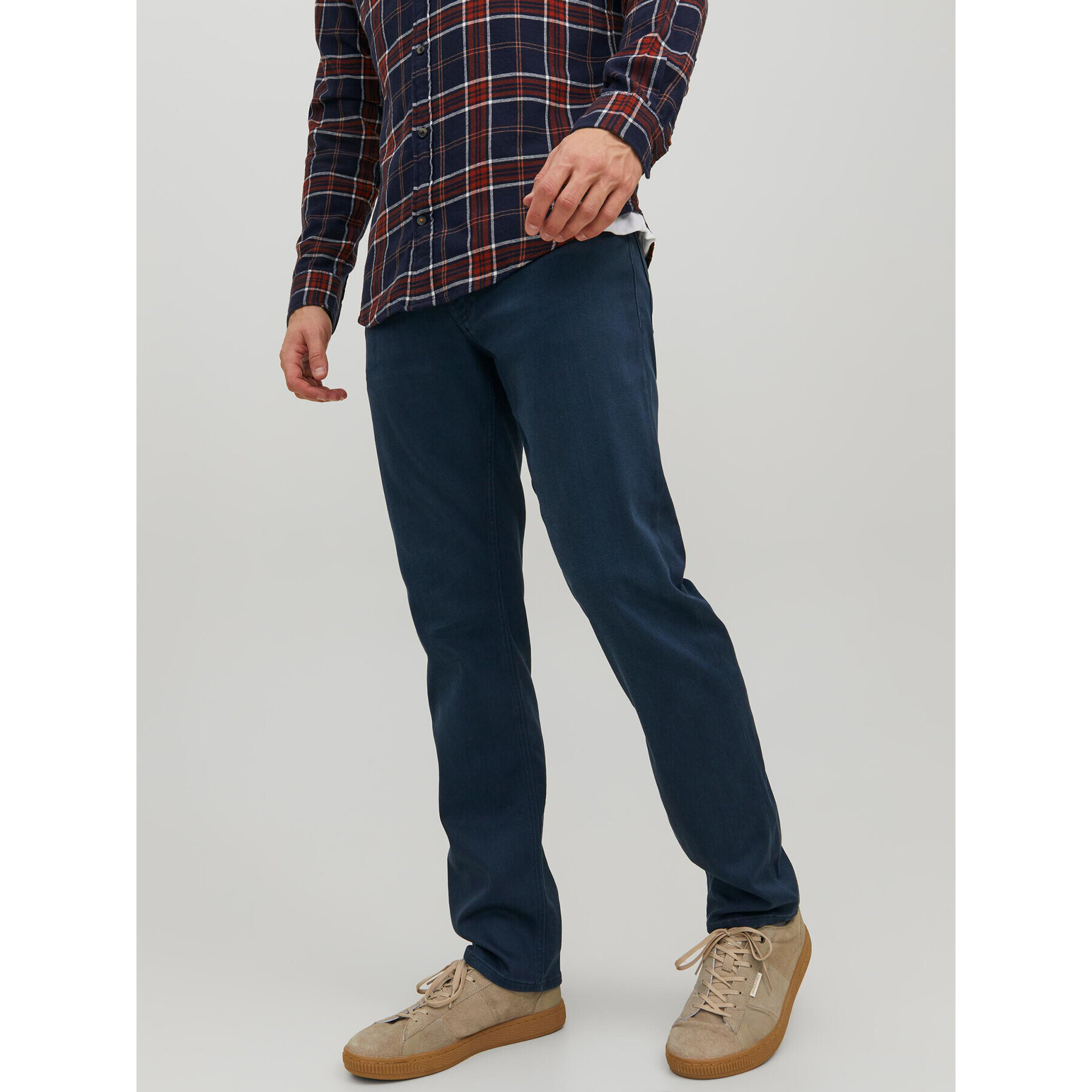 Jack&Jones Farmer Clark 12229853 Sötétkék Relaxed Fit - Pepit.hu