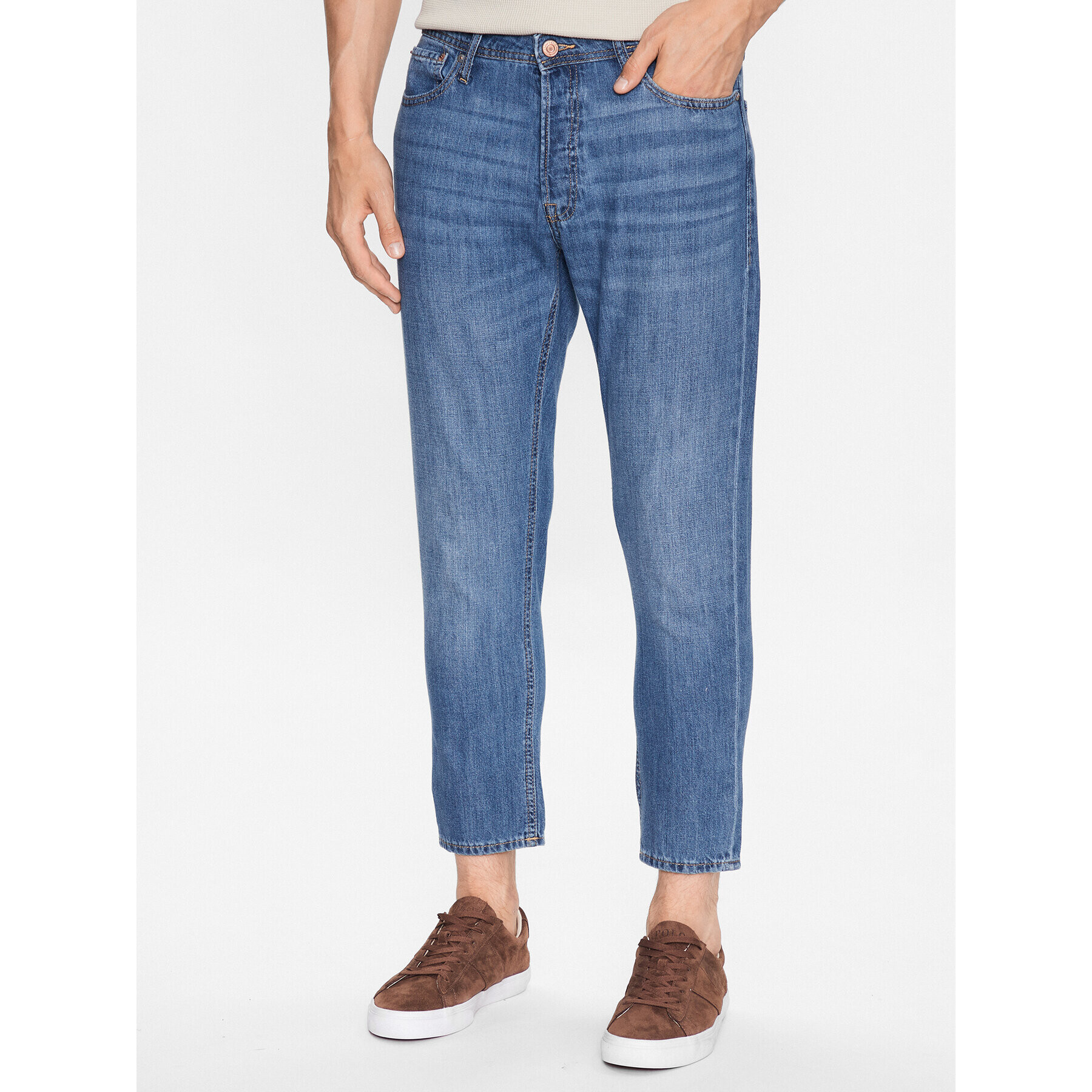 Jack&Jones Farmer Frank 12236122 Kék Relaxed Fit - Pepit.hu