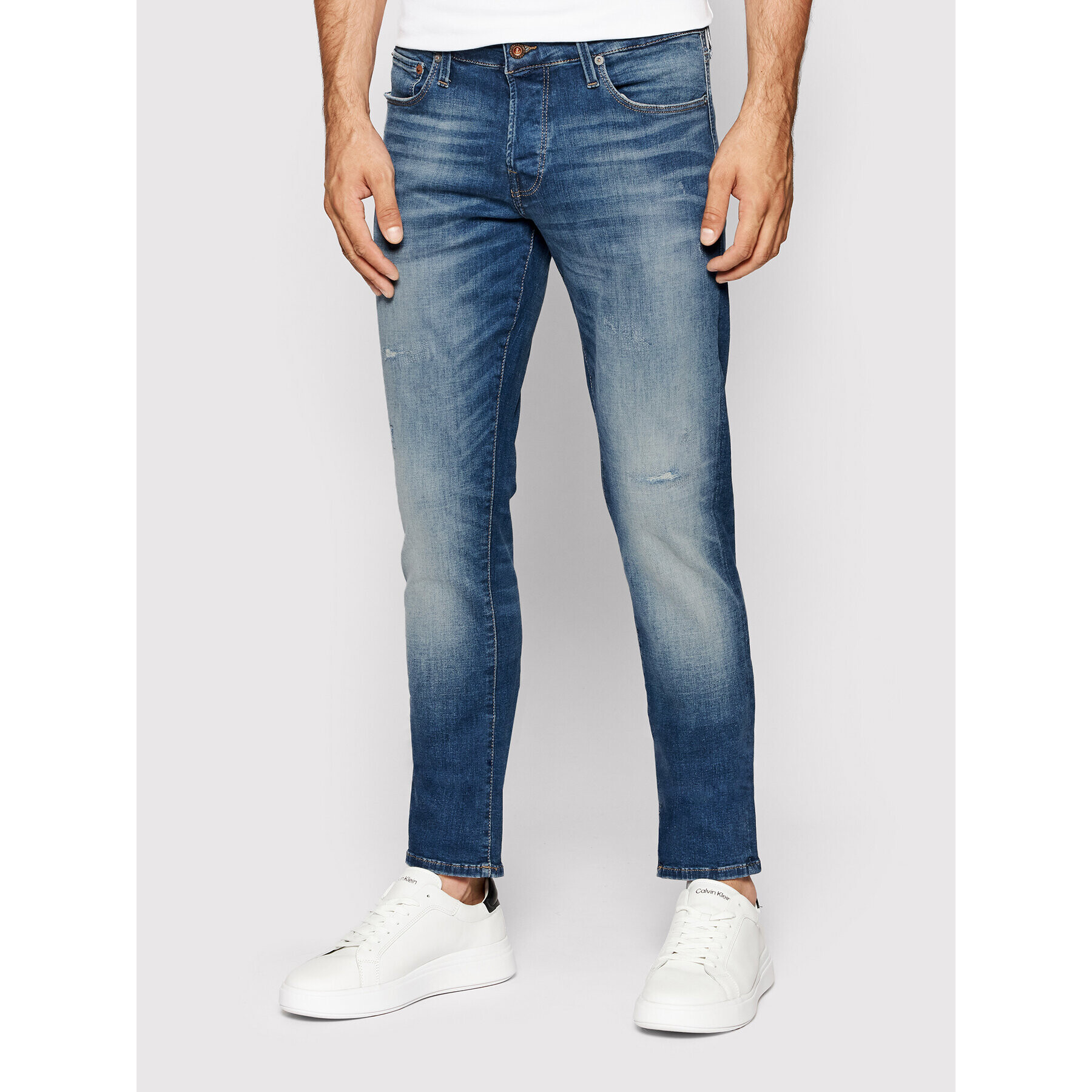 Jack&Jones Farmer Gleen 12199752 Kék Slim Fit - Pepit.hu