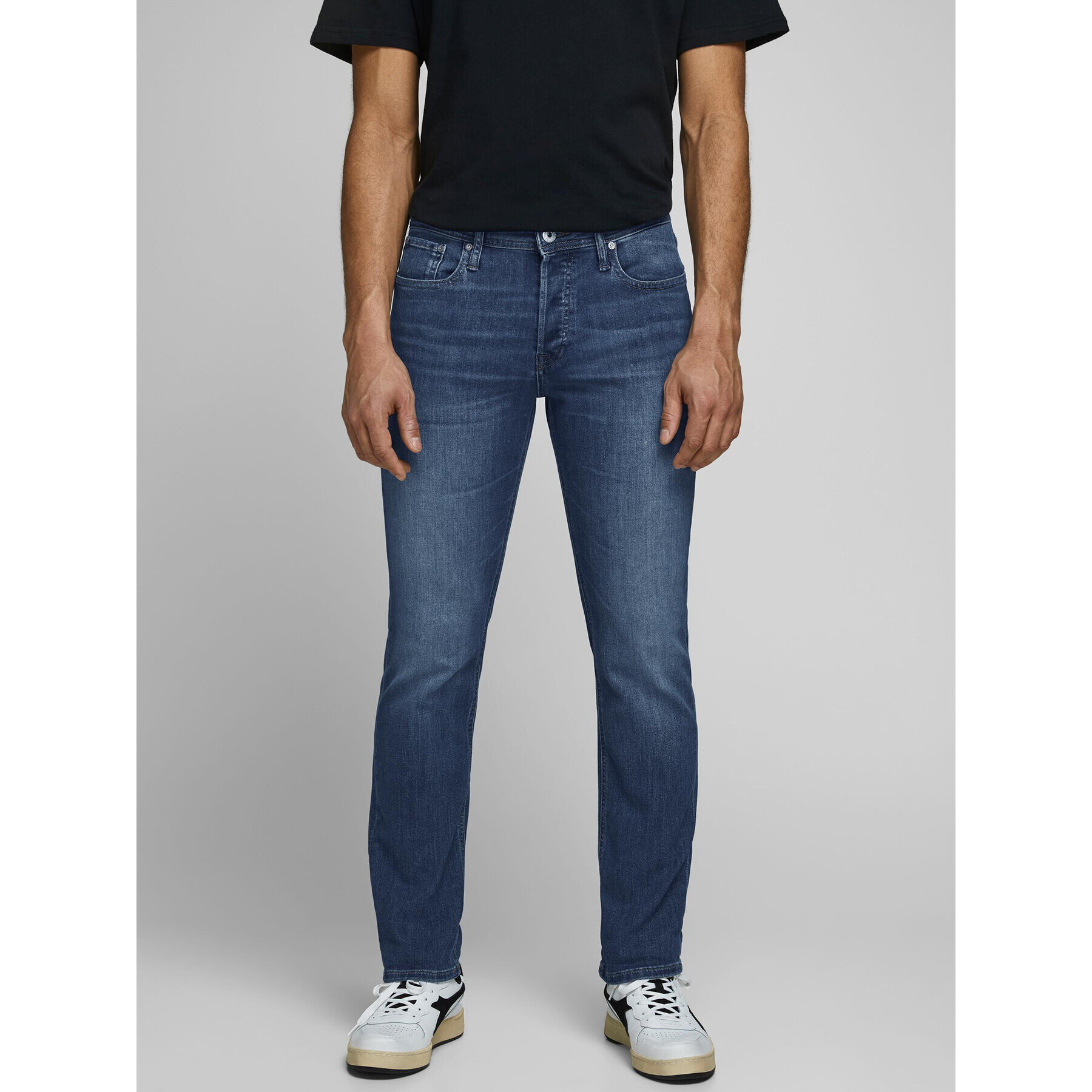 Jack&Jones Farmer Glenn 12152347 Kék Slim Fit - Pepit.hu