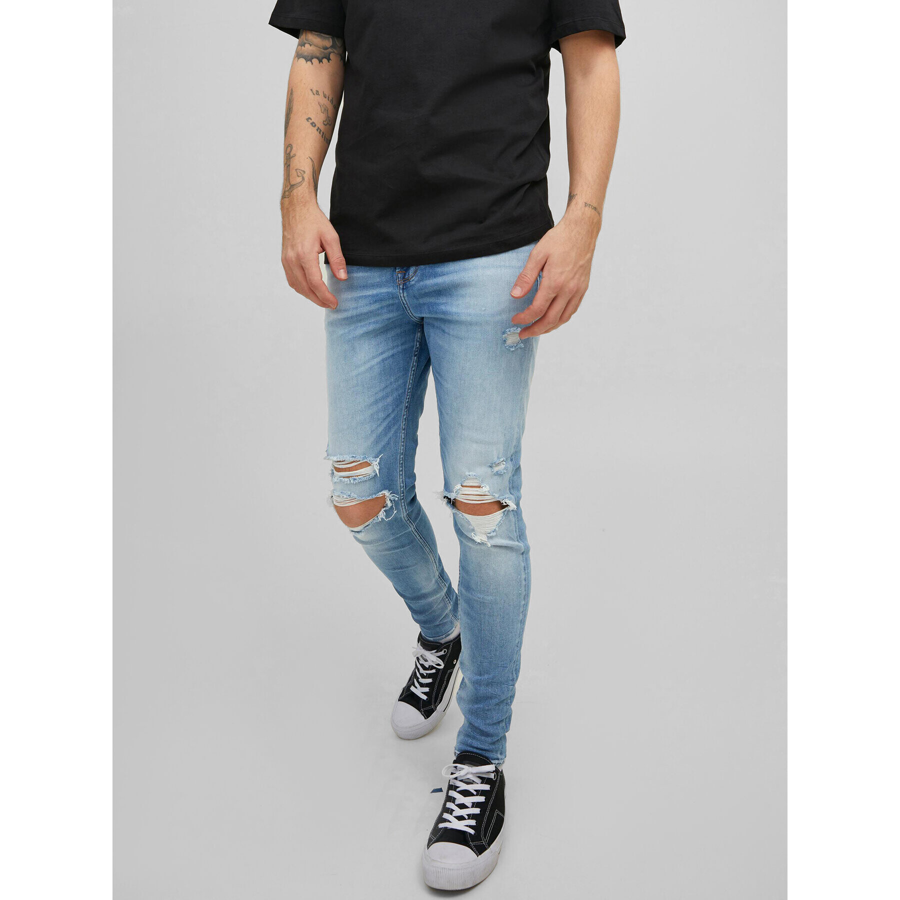 Jack&Jones Farmer Glenn 12209791 Kék Slim Fit - Pepit.hu