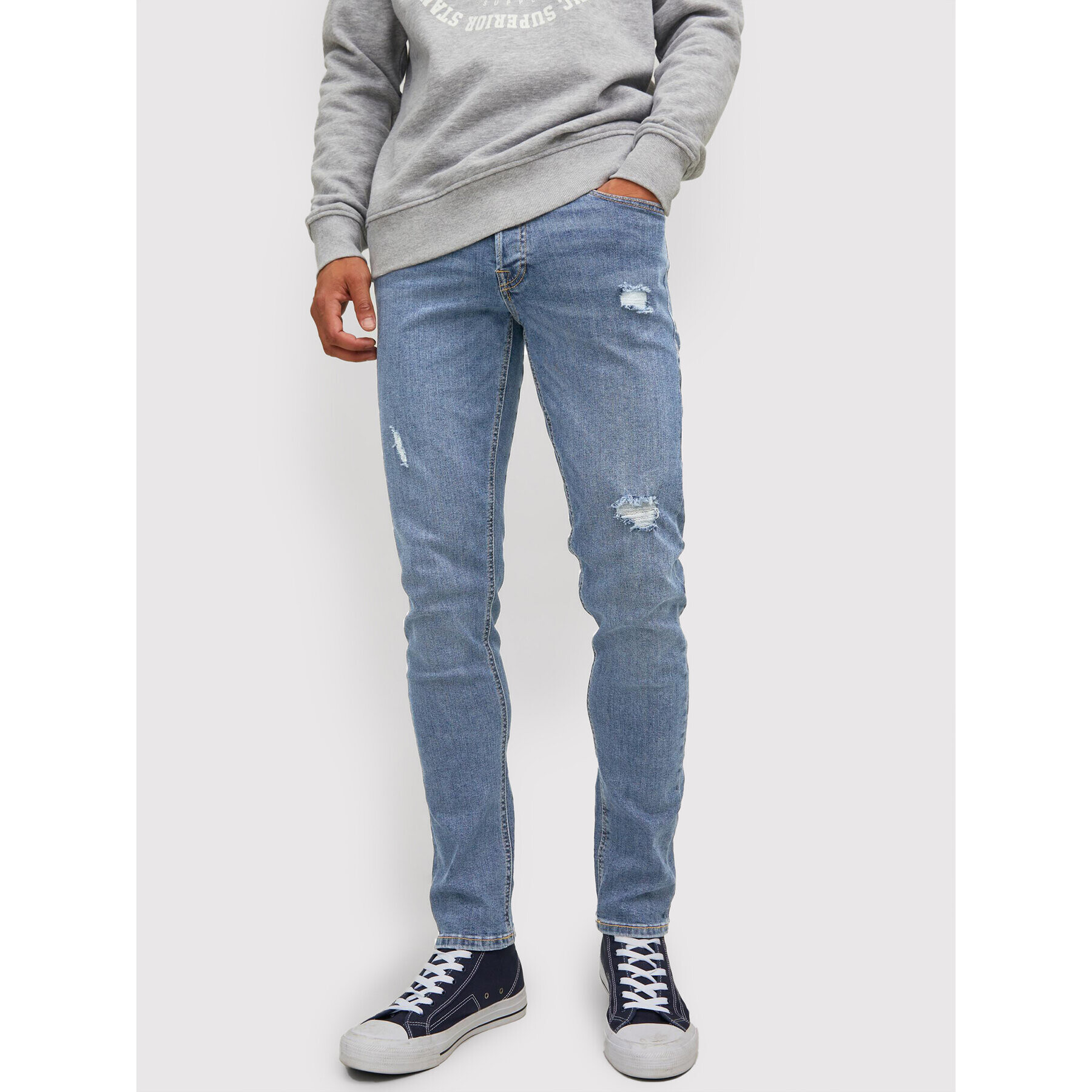 Jack&Jones Farmer Glenn 12213191 Kék Slim Fit - Pepit.hu