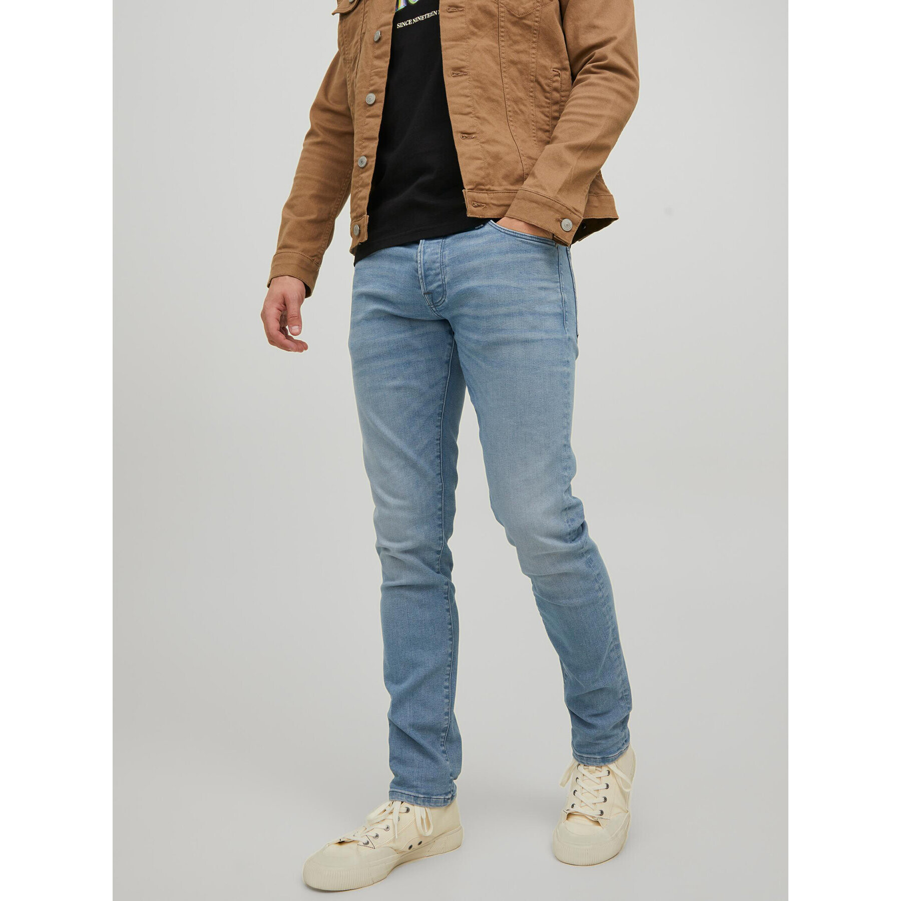 Jack&Jones Farmer Glenn 12231649 Kék Slim Fit - Pepit.hu