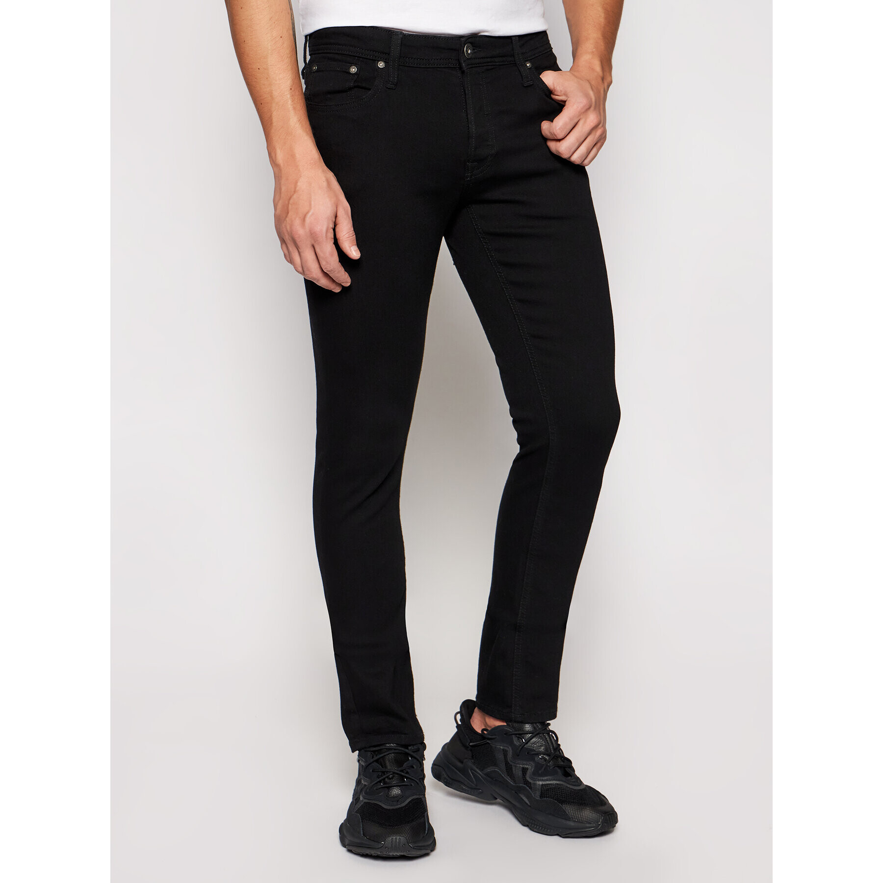 Jack&Jones Farmer Glenn Original 12152346 Fekete Slim Fit - Pepit.hu