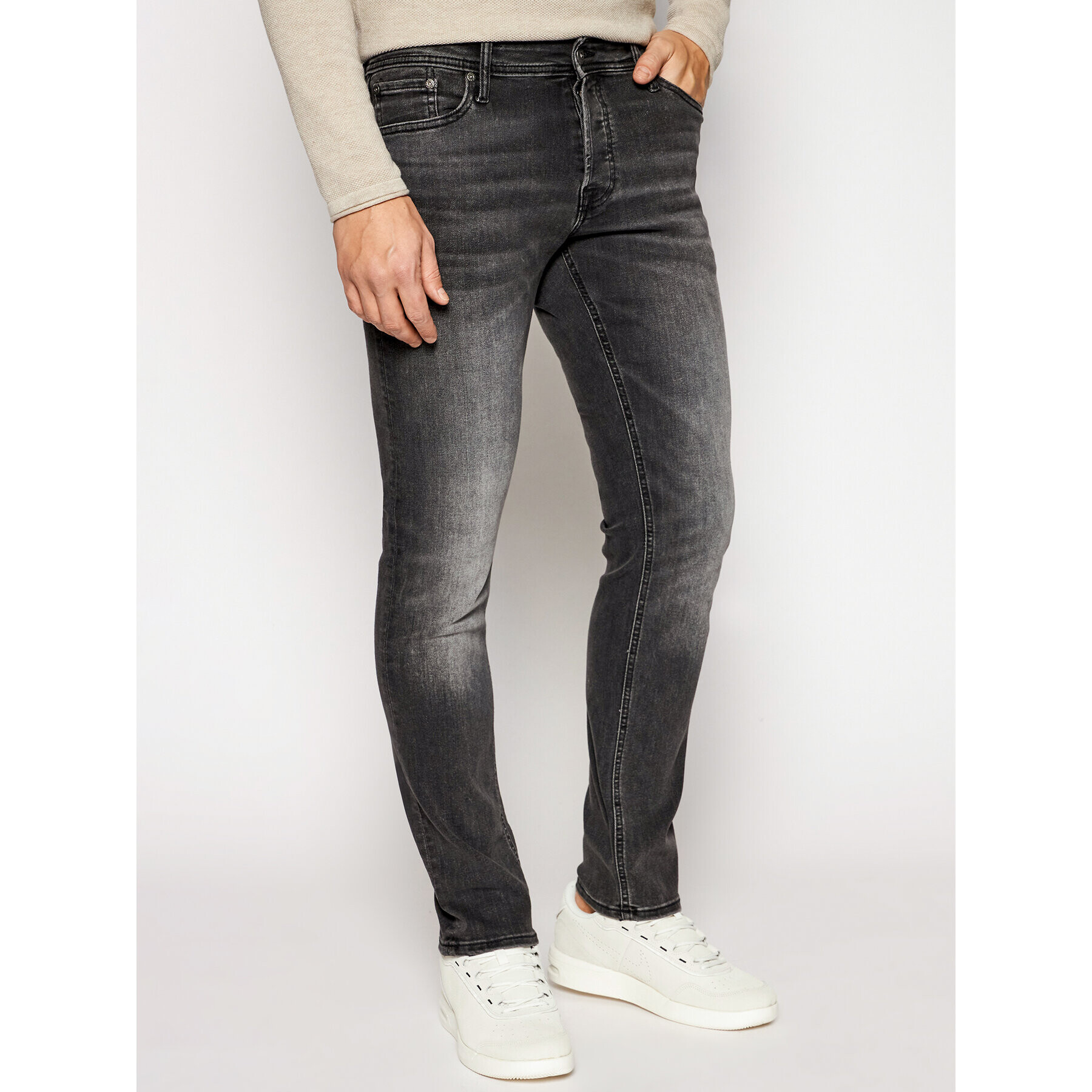 Jack&Jones Farmer Glenn Original 12159030 Szürke Slim Fit - Pepit.hu