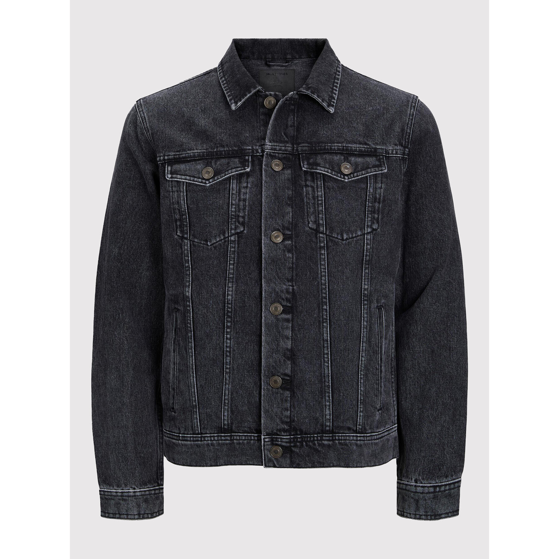 Jack&Jones Farmer kabát Jean 12212802 Fekete Regular Fit - Pepit.hu