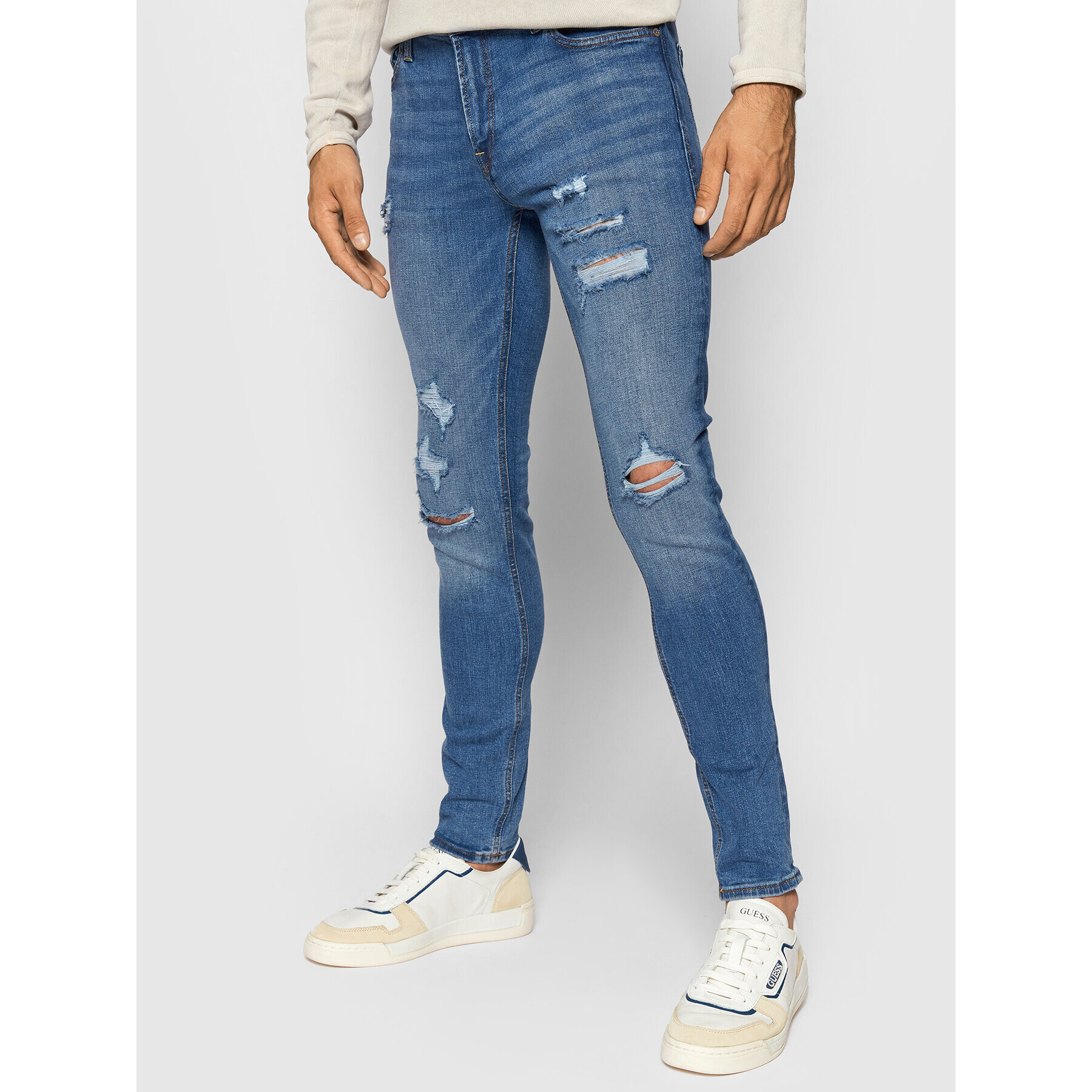 Jack&Jones Farmer Liam Original 12168958 Sötétkék Skinny Fit - Pepit.hu