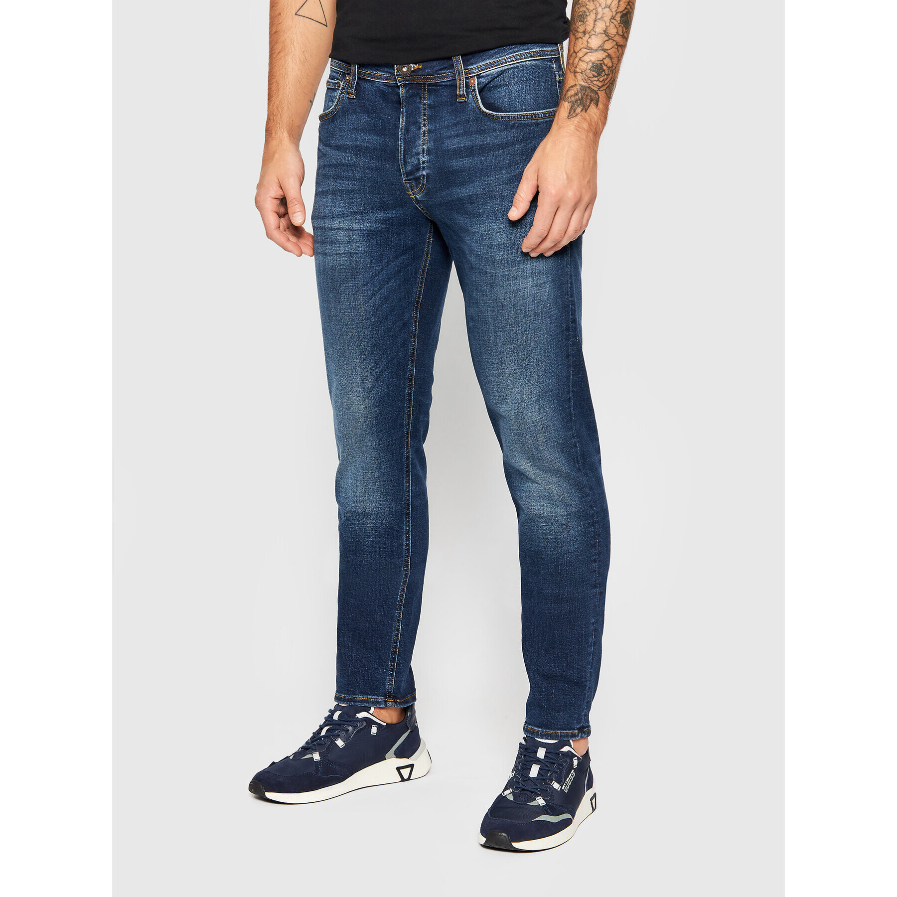 Jack&Jones Farmer Mike 12199773 Kék Comfort Fit - Pepit.hu