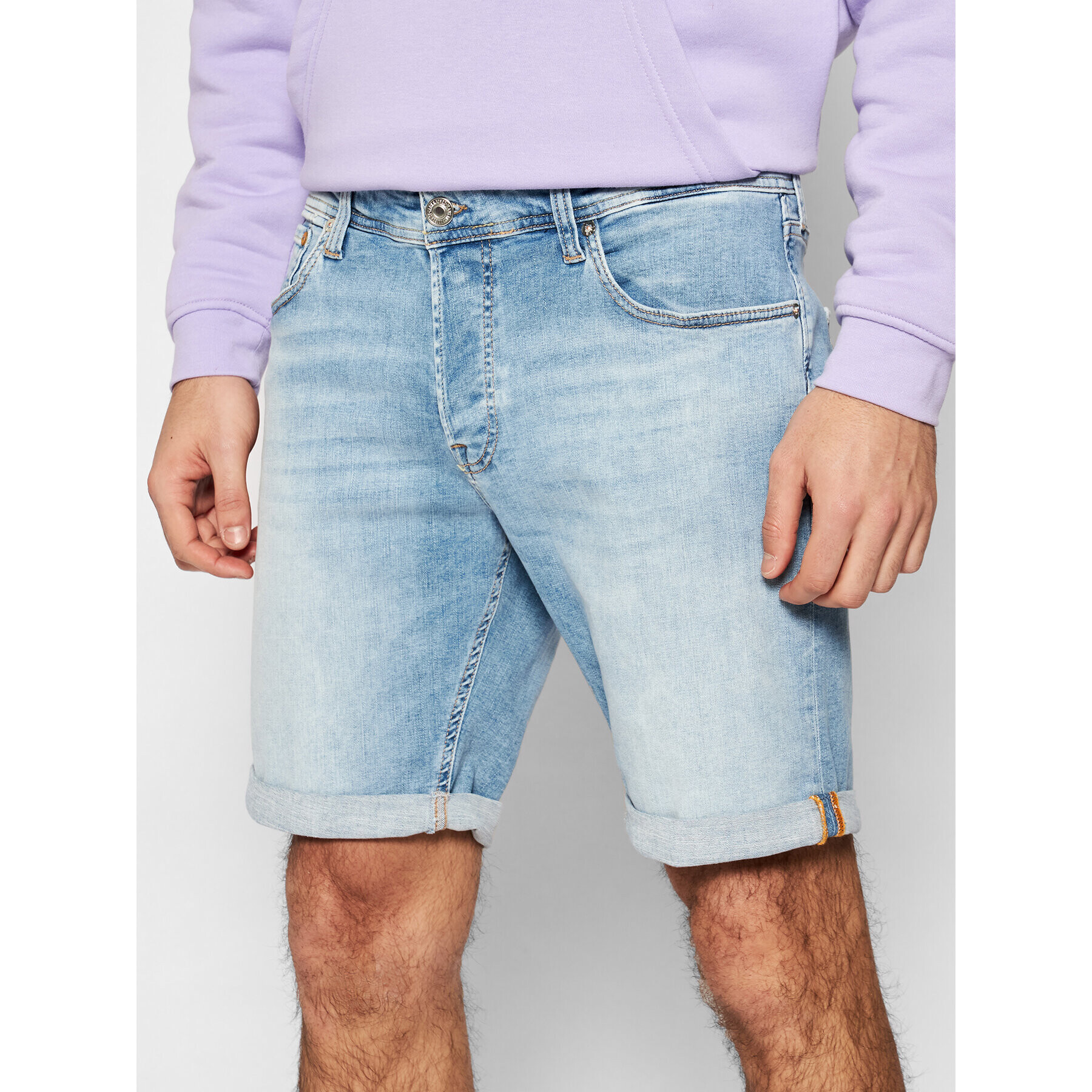 Jack&Jones Farmer rövidnadrág Rick 12171897 Kék Regular Fit - Pepit.hu