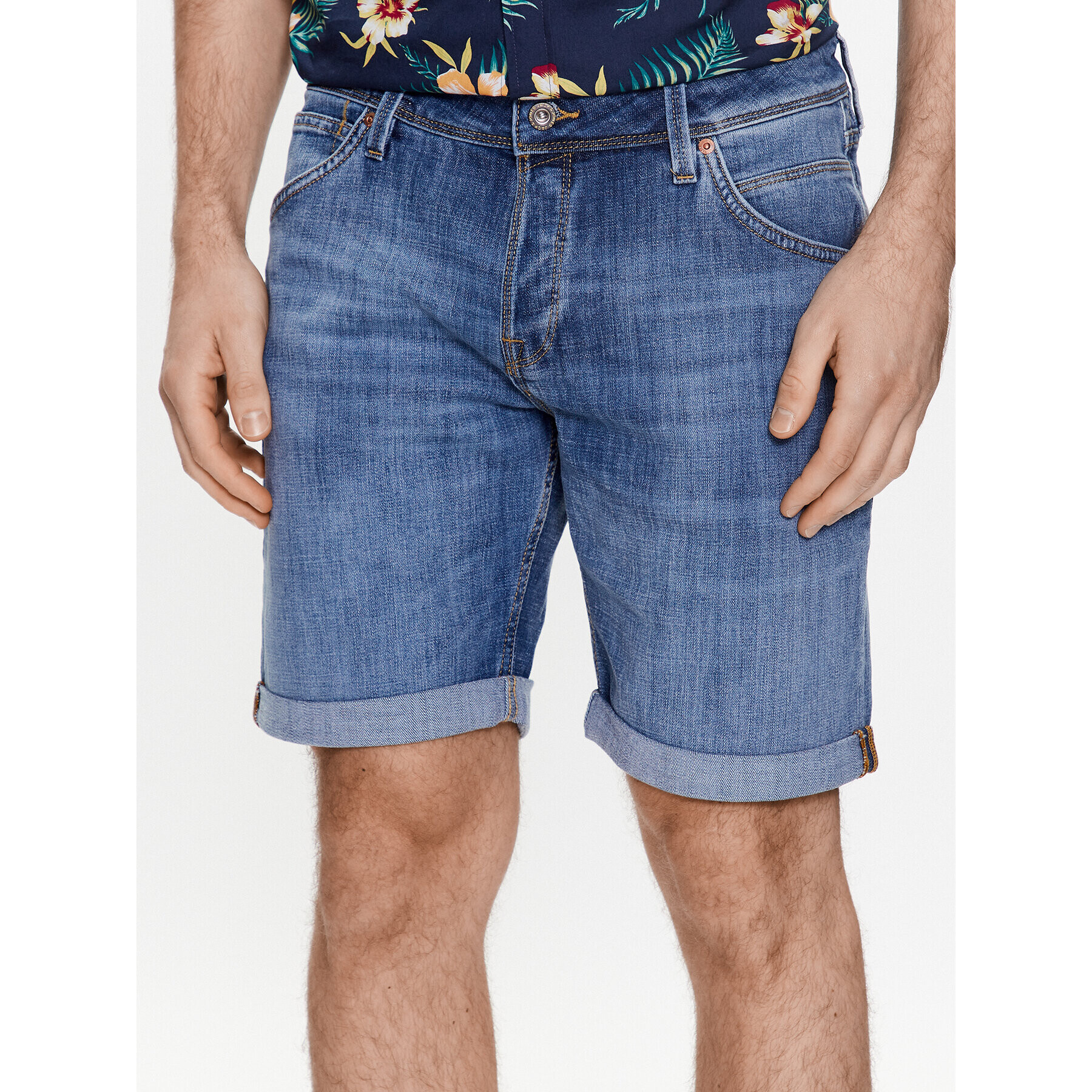 Jack&Jones Farmer rövidnadrág Rick 12226230 Kék Regular Fit - Pepit.hu