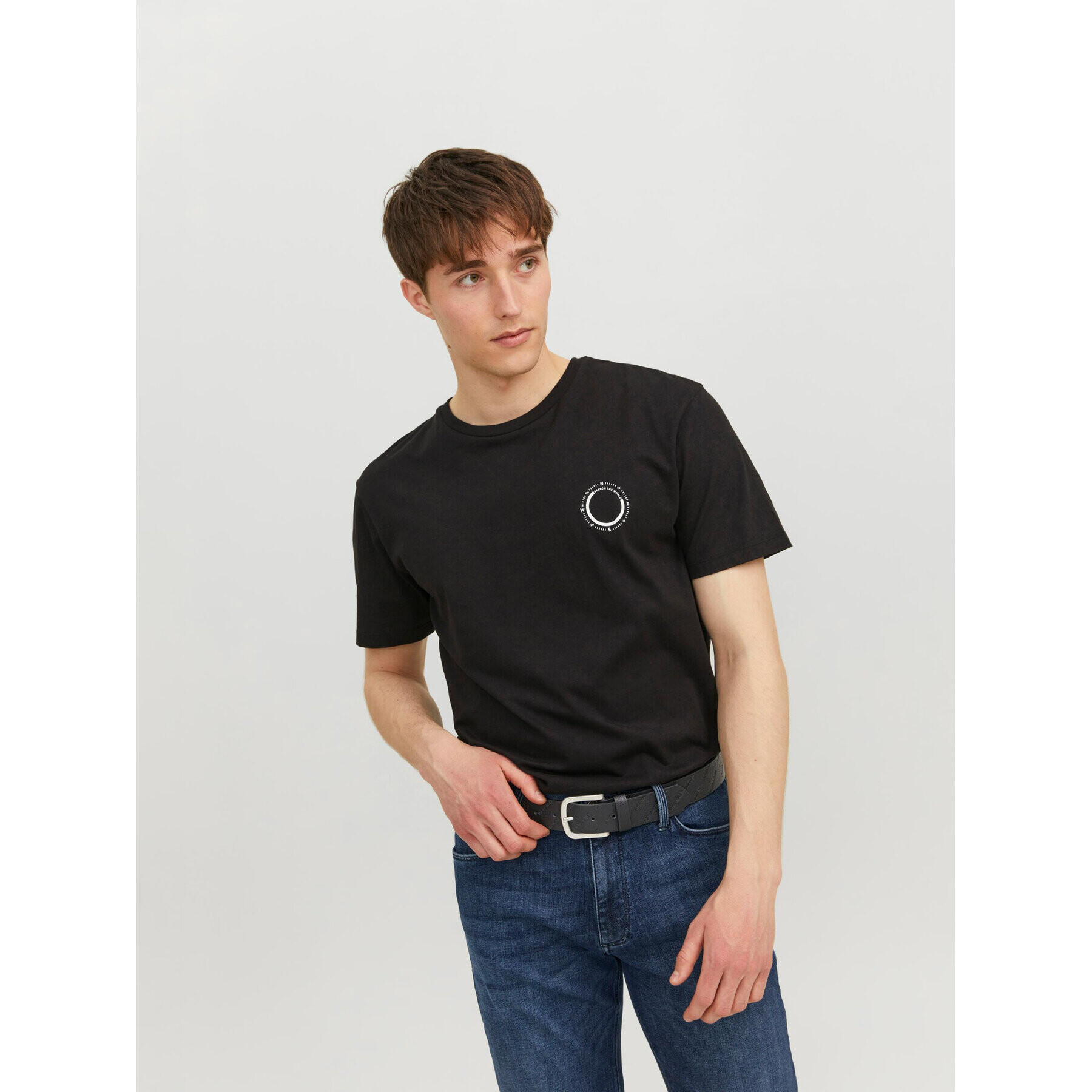 Jack&Jones Férfi öv 12236466 Fekete - Pepit.hu