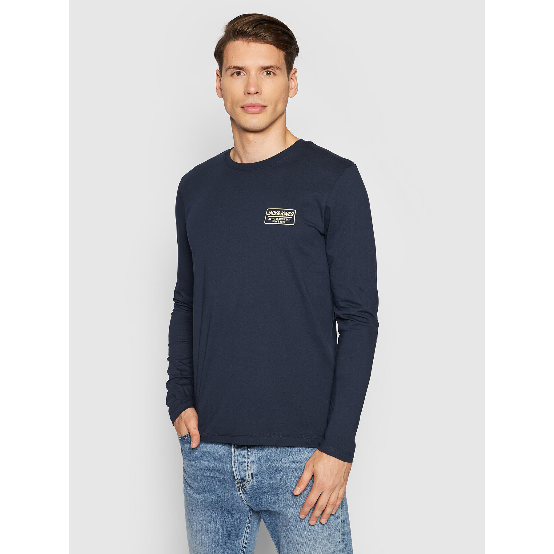 Jack&Jones Hosszú ujjú Archie 12193726 Sötétkék Standard Fit - Pepit.hu