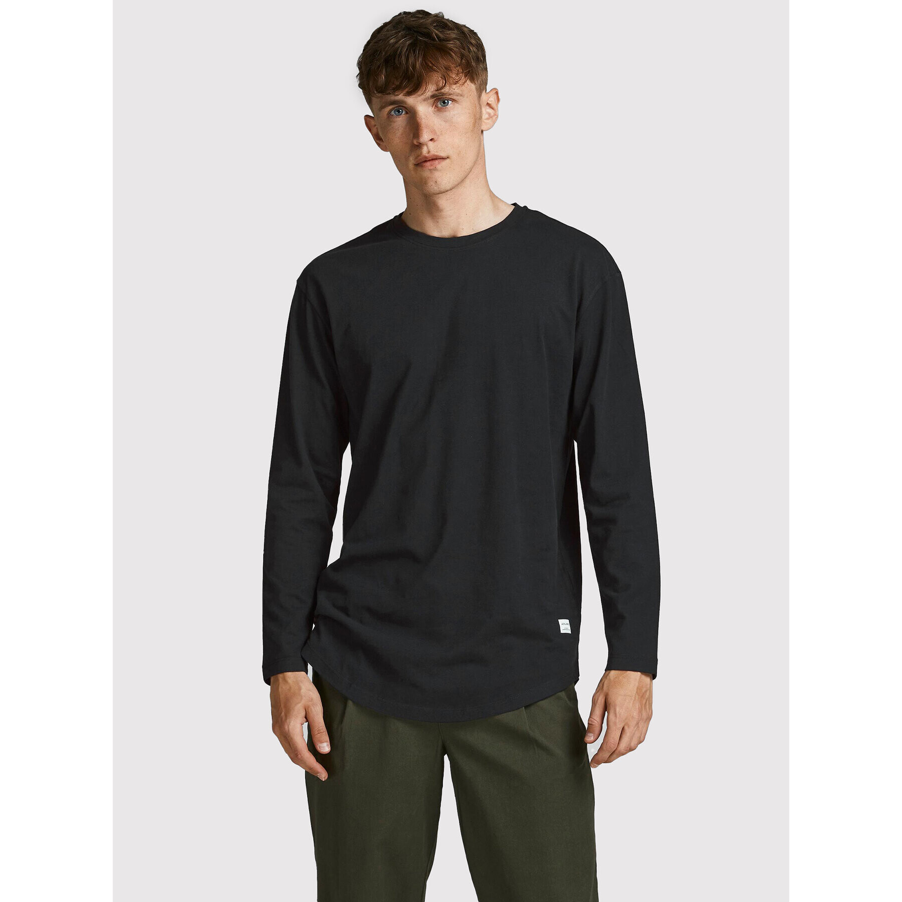 Jack&Jones Hosszú ujjú Noa 12190128 Fekete Loose Fit - Pepit.hu