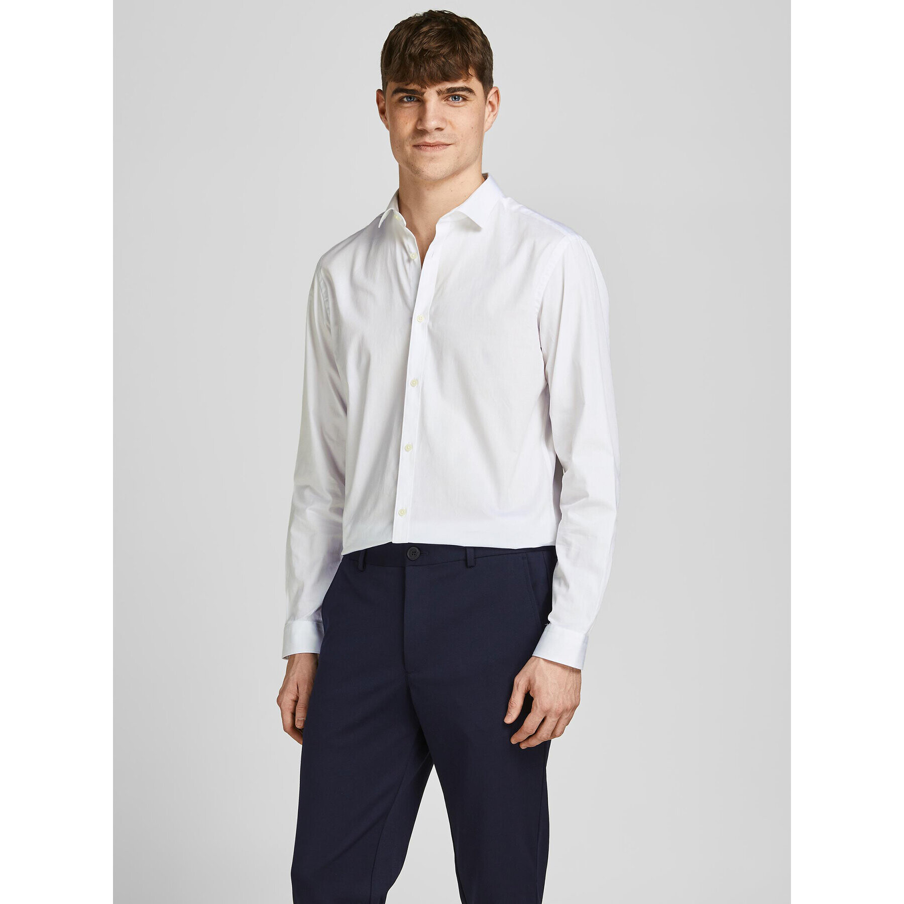 Jack&Jones Ing 12201905 Fehér Slim Fit - Pepit.hu