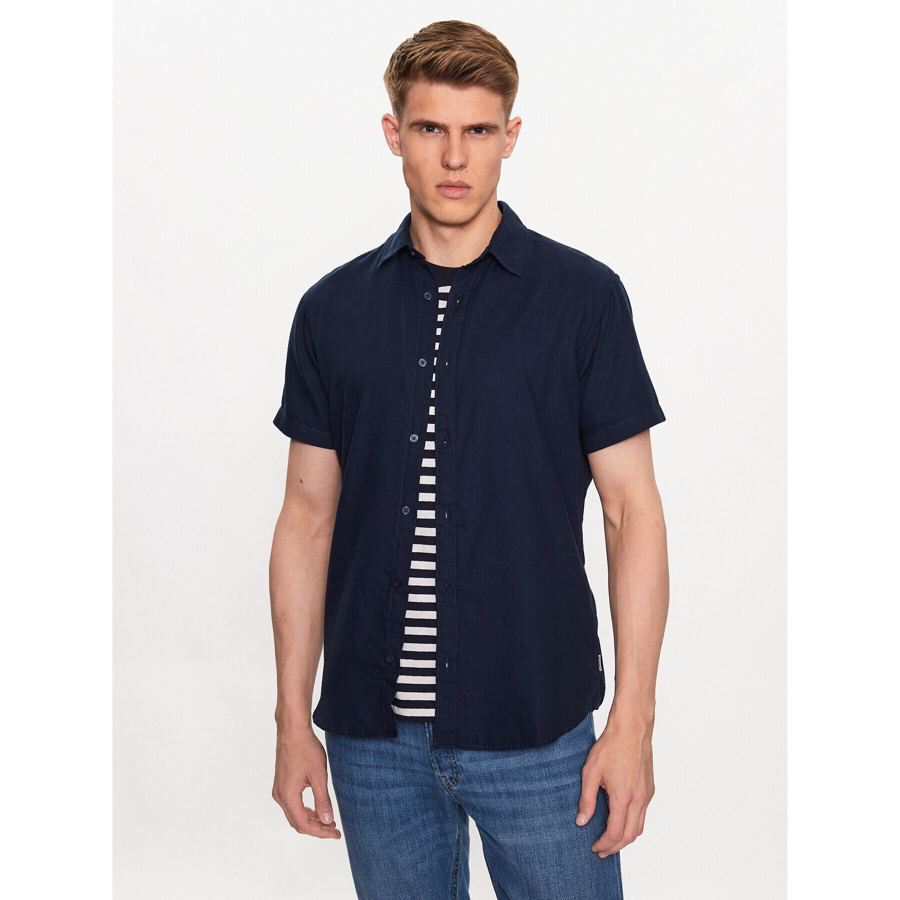 Jack&Jones Ing Energy 12234180 Sötétkék Slim Fit - Pepit.hu