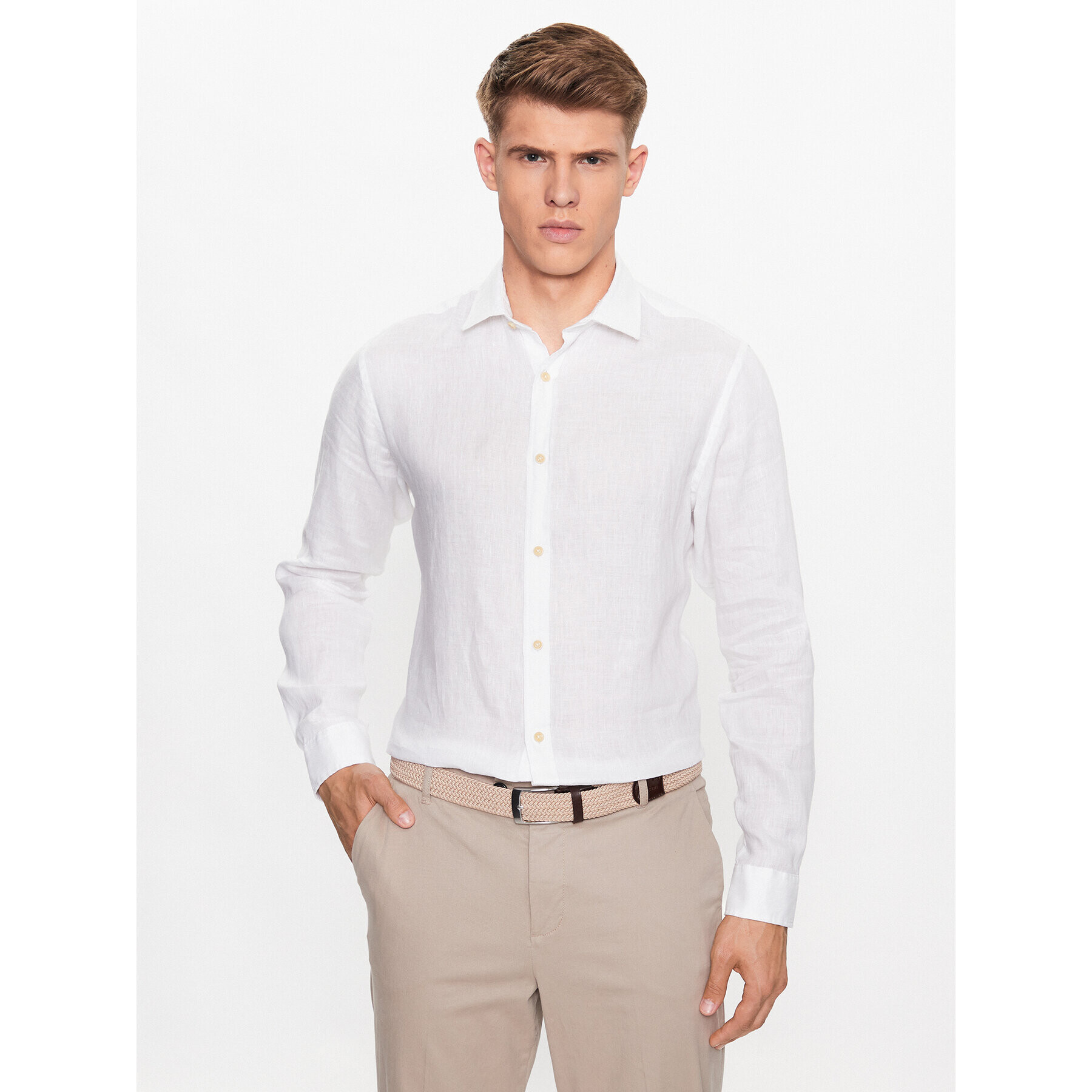 Jack&Jones Ing Ordinary 12238716 Fehér Regular Fit - Pepit.hu