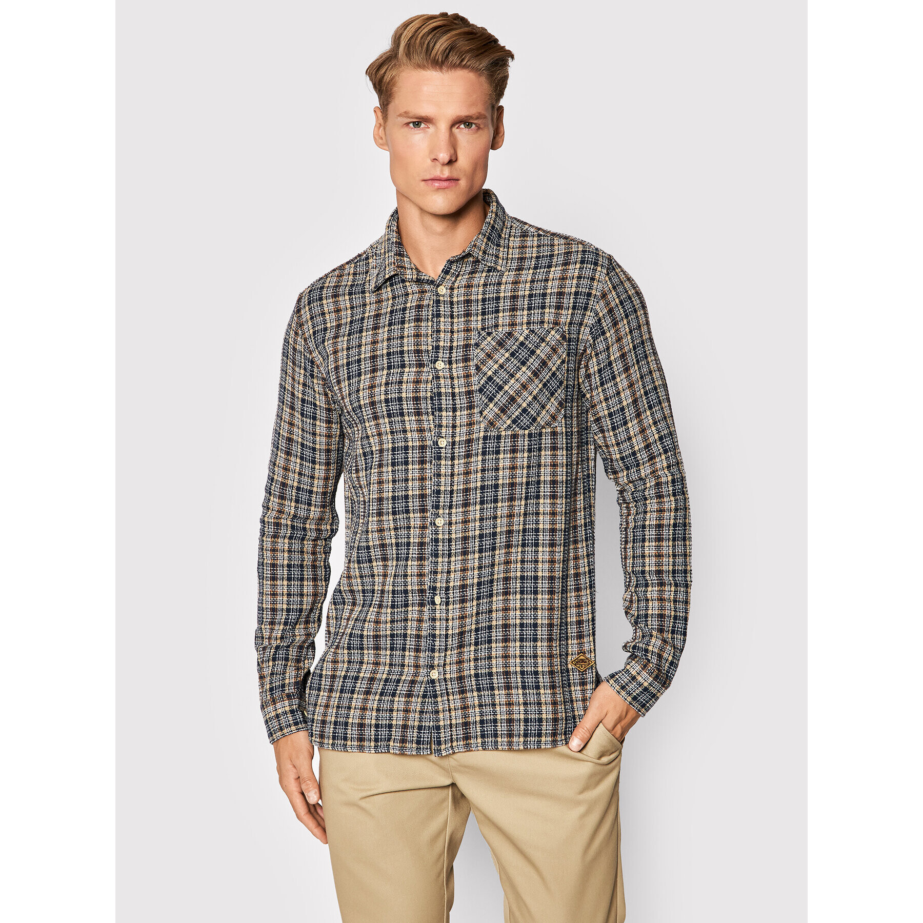 Jack&Jones Ing Parker 12191200 Sötétkék Slim Fit - Pepit.hu