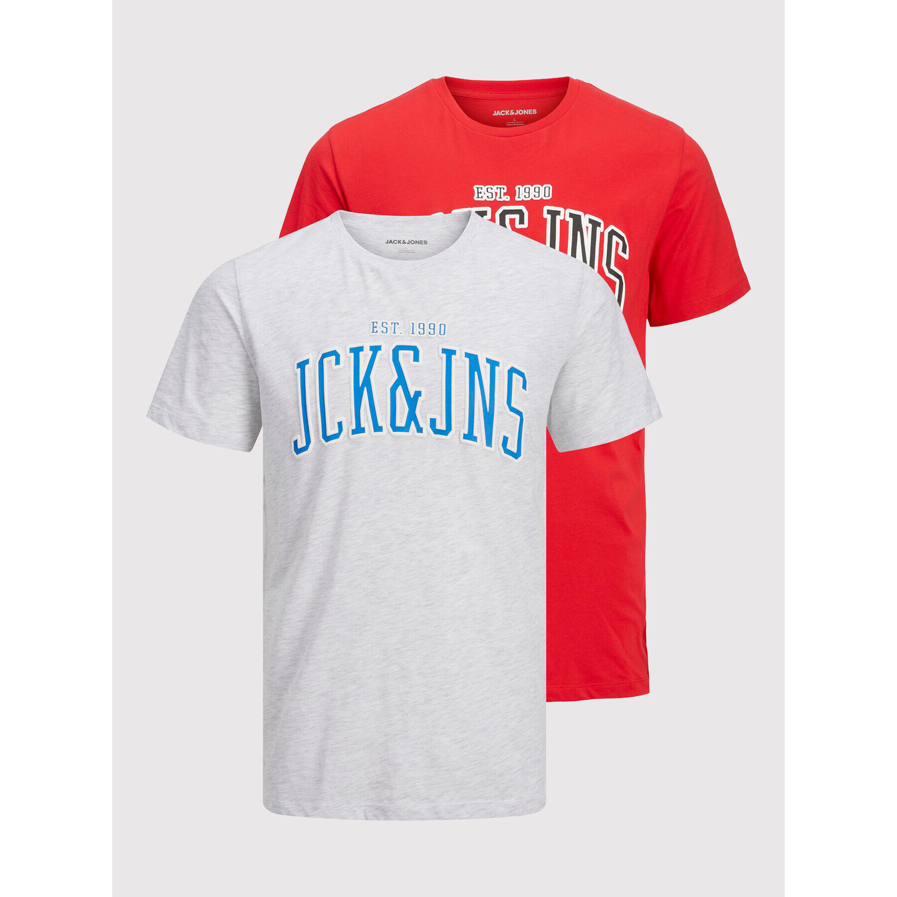 Jack&Jones Junior 2 póló készlet Cemb 12222559 Színes Regular Fit - Pepit.hu