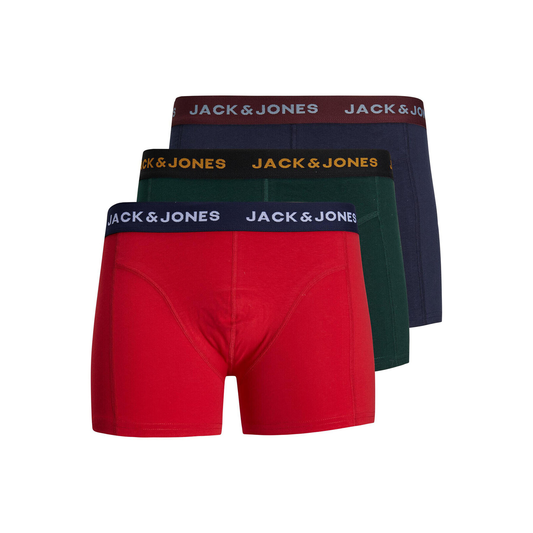 Jack&Jones Junior 3 darab boxer Cedric 12217755 Színes - Pepit.hu