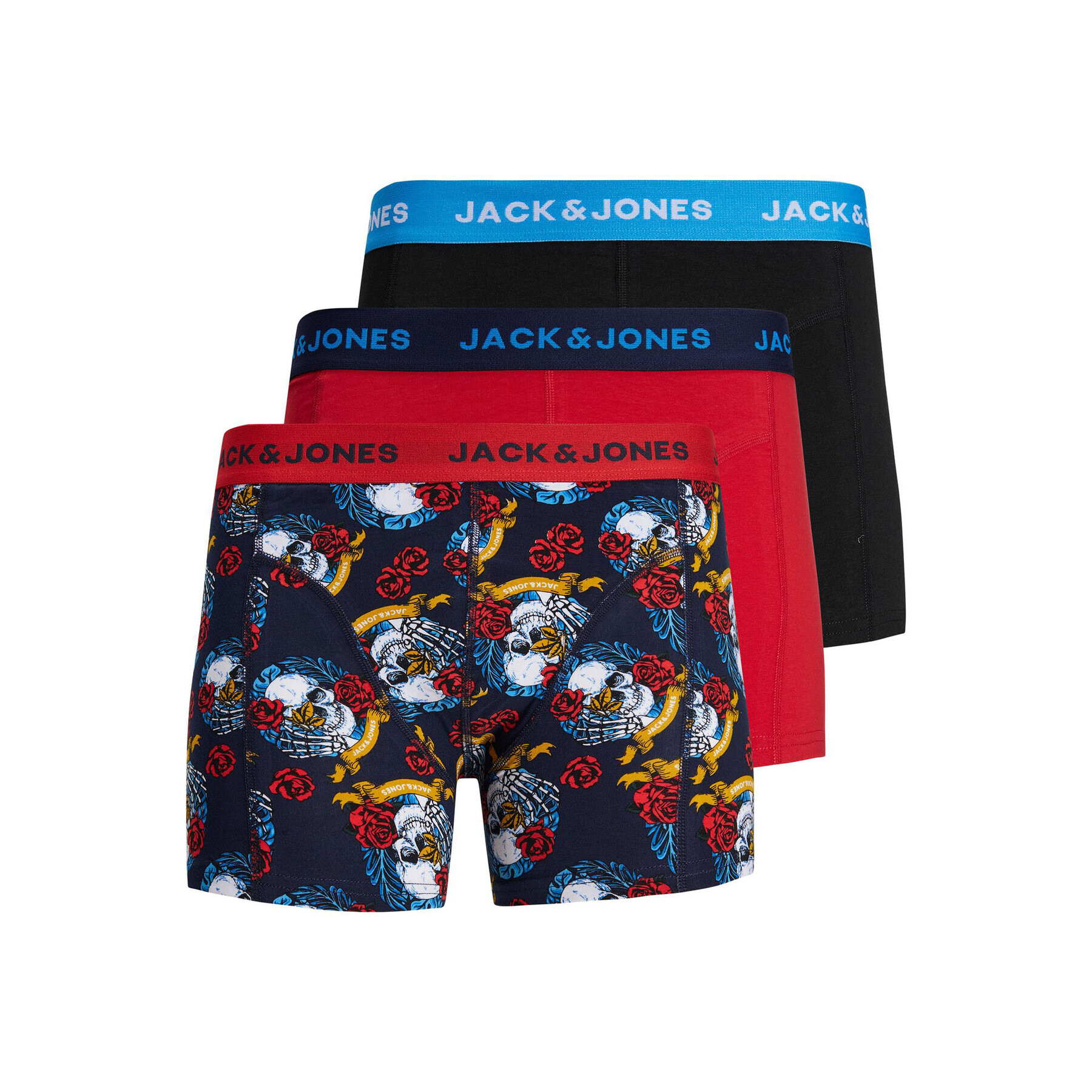 Jack&Jones Junior 3 darab boxer Limit 12217759 Színes - Pepit.hu