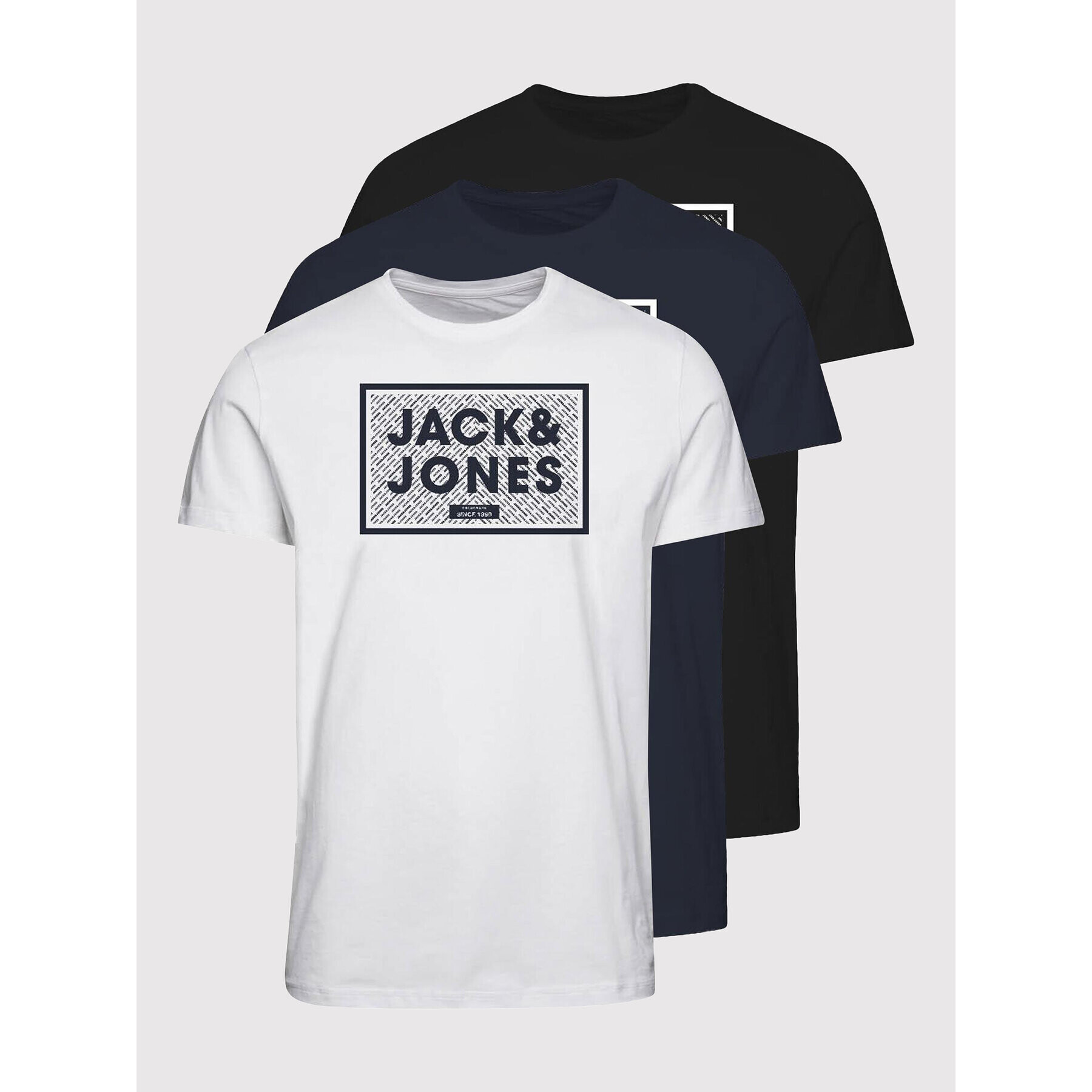 Jack&Jones Junior 3 db póló Harrison 12222476 Színes Regular Fit - Pepit.hu