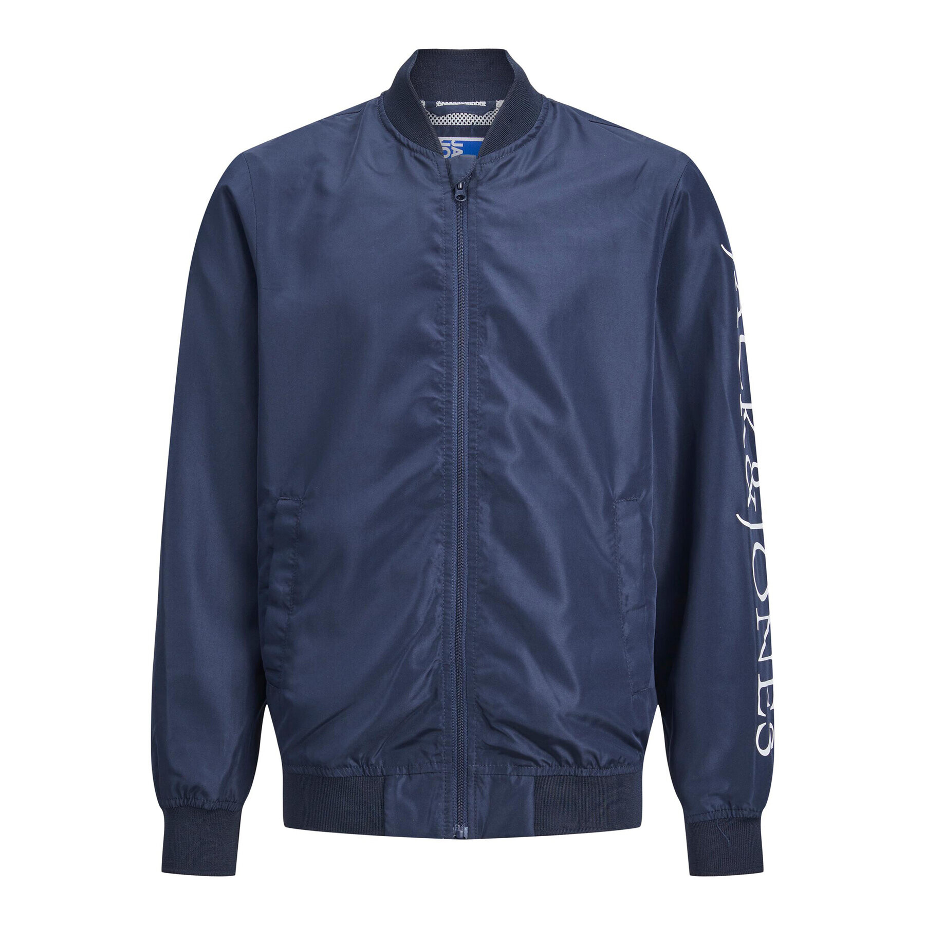 Jack&Jones Junior Bomber dzseki 12235758 Sötétkék Regular Fit - Pepit.hu