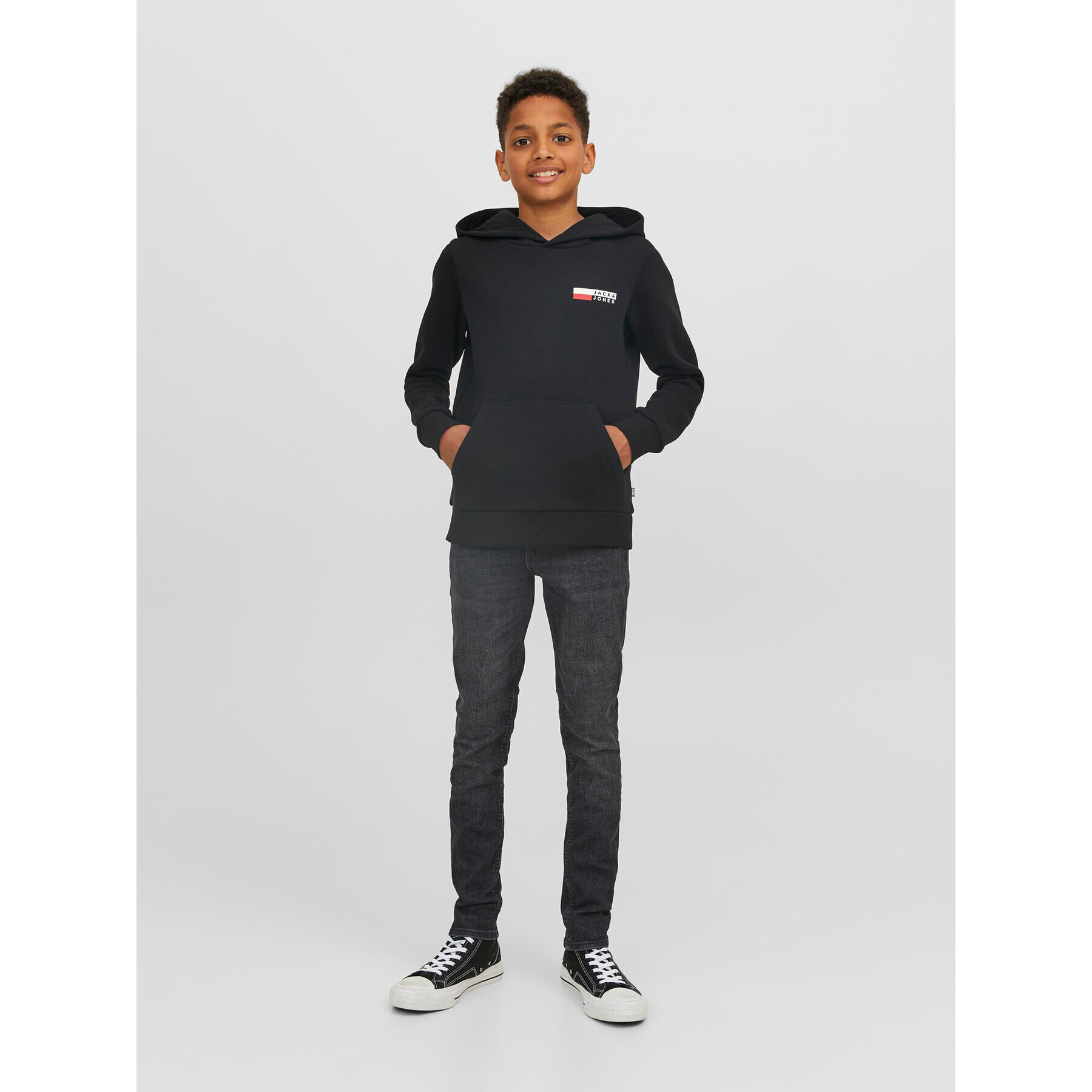 Jack&Jones Junior Farmer 12245824 Szürke Skinny Fit - Pepit.hu