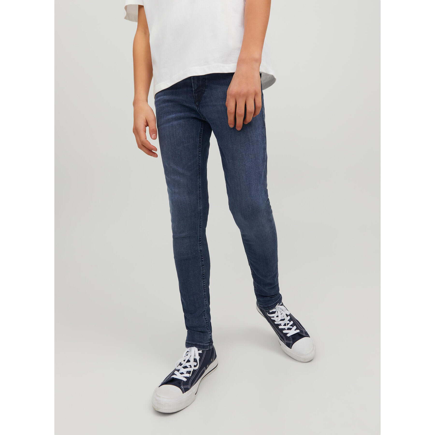 Jack&Jones Junior Farmer Liam 12178287 Kék Skinny Fit - Pepit.hu