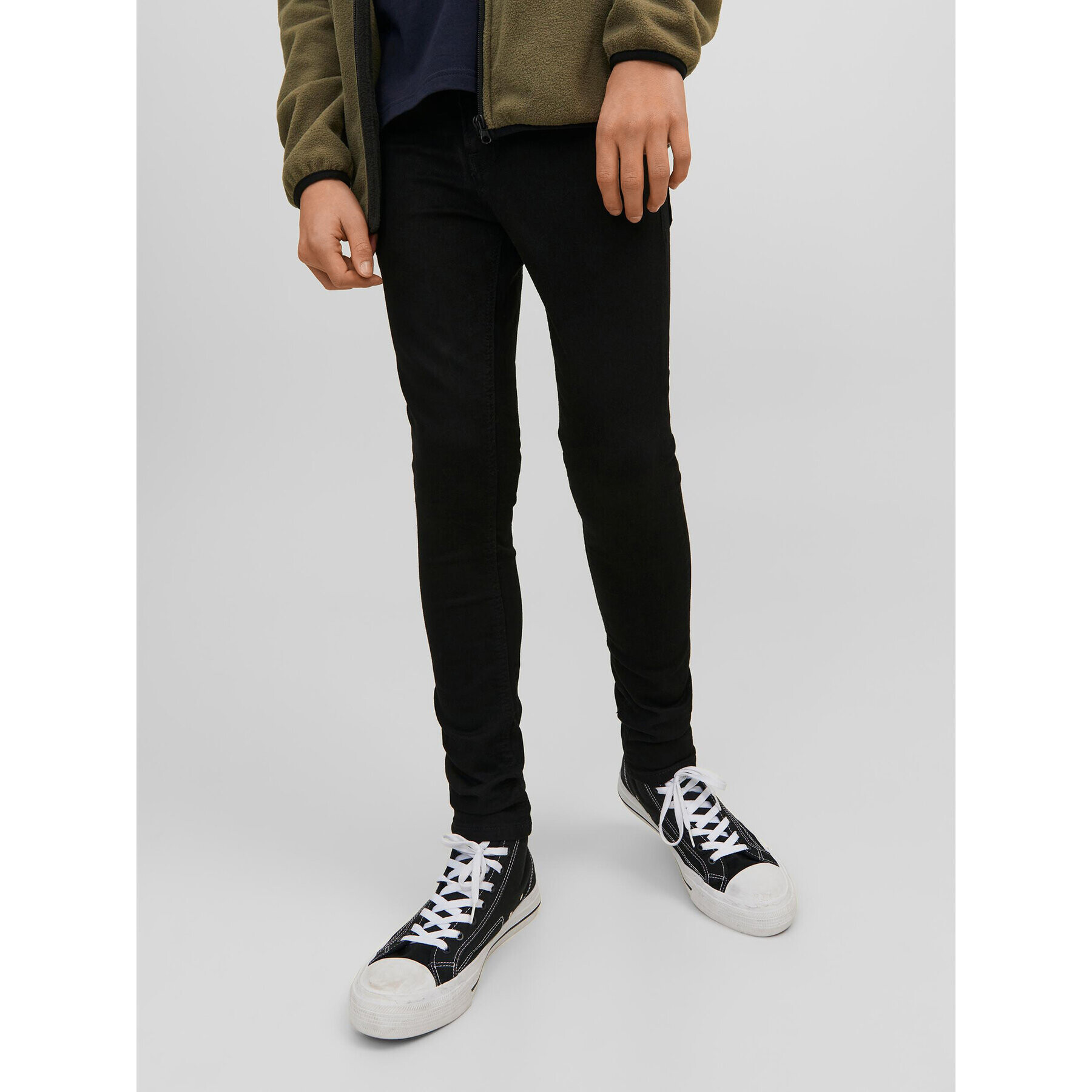 Jack&Jones Junior Farmer Liam Original 12149934 Fekete Skinny Fit - Pepit.hu