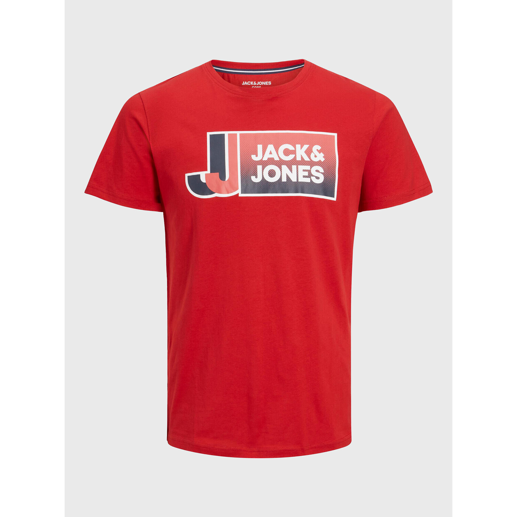 Jack&Jones Junior Póló 12230828 Piros Standard Fit - Pepit.hu