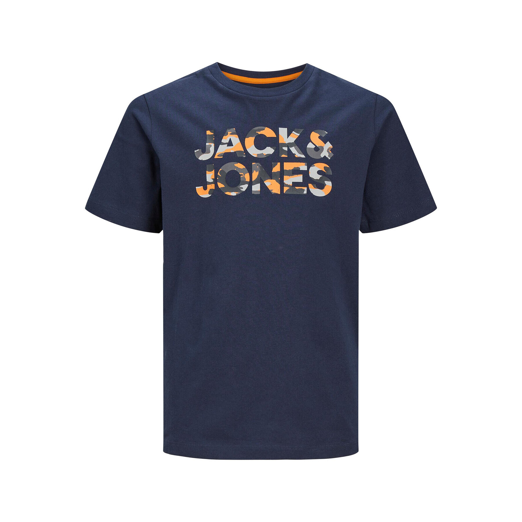 Jack&Jones Junior Póló 12237106 Sötétkék Loose Fit - Pepit.hu