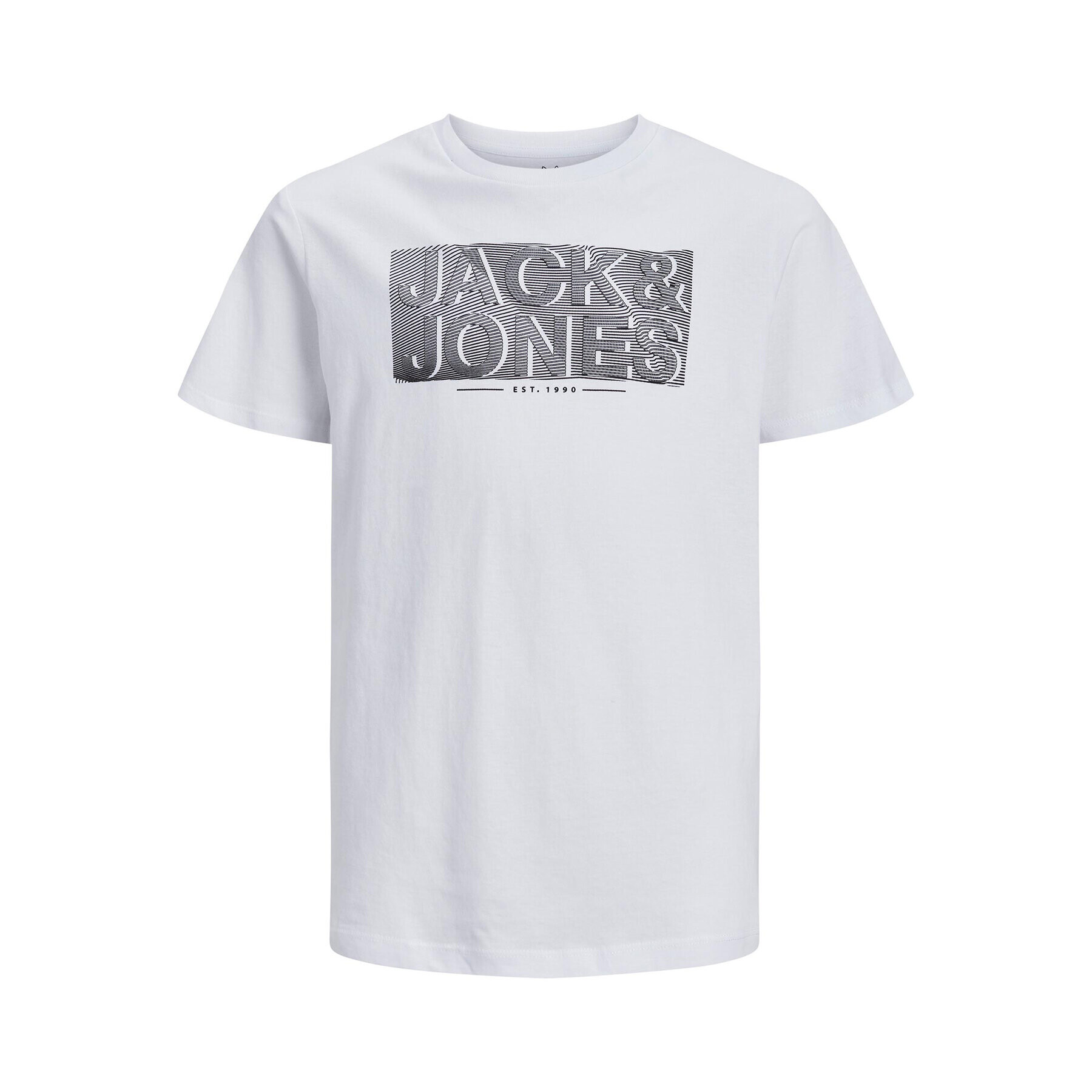 Jack&Jones Junior Póló 12237109 Fehér Regular Fit - Pepit.hu