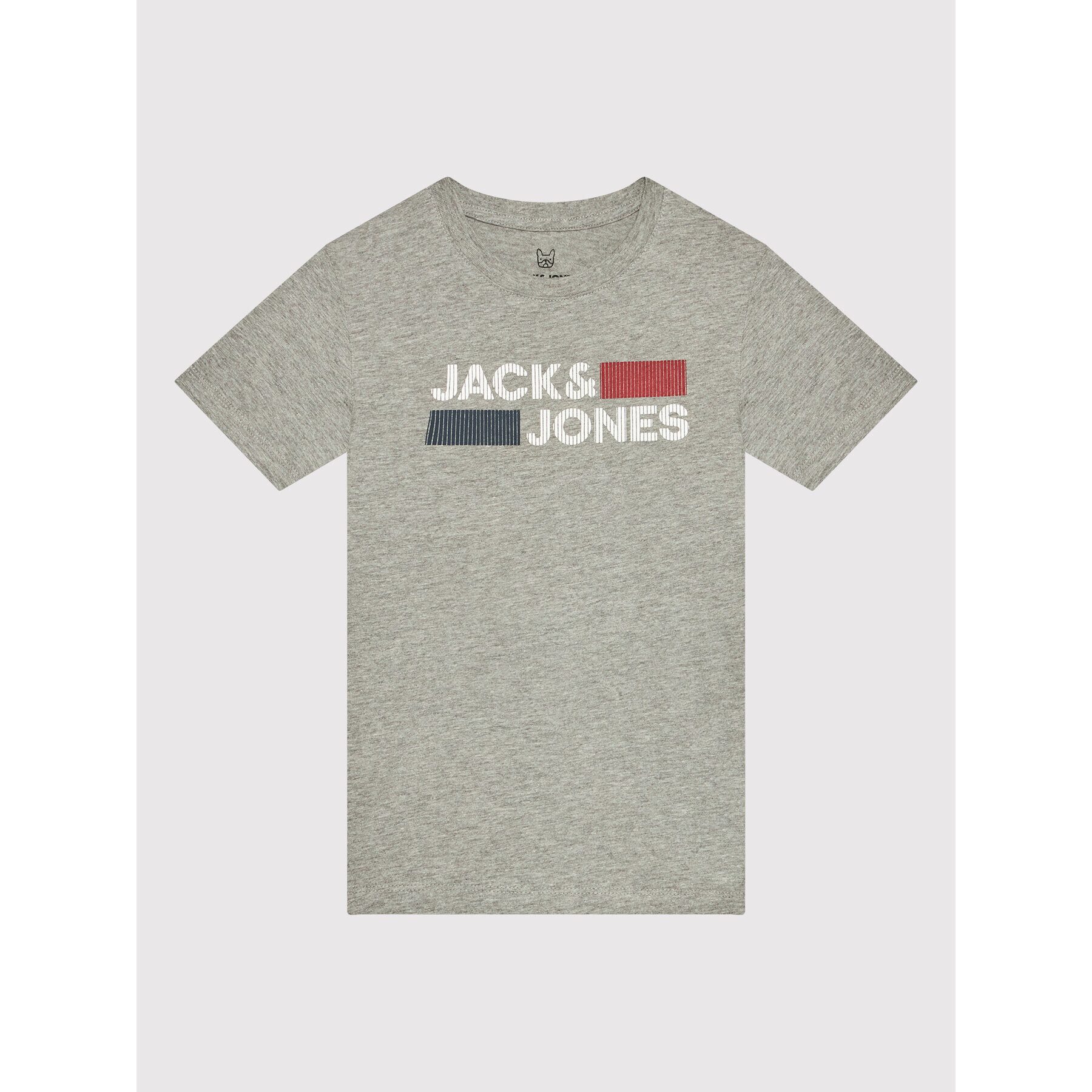 Jack&Jones Junior Póló Corp Logo 12152730 Szürke Regular Fit - Pepit.hu