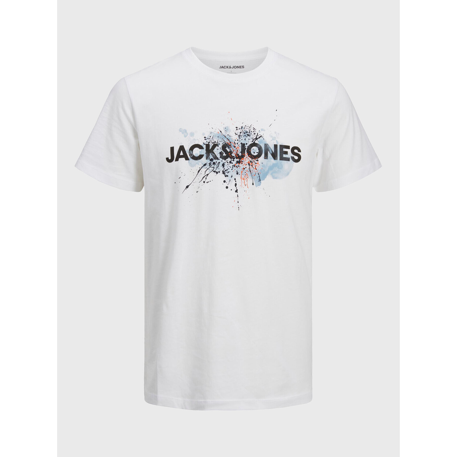 Jack&Jones Junior Póló Tear 12213369 Fehér Regular Fit - Pepit.hu