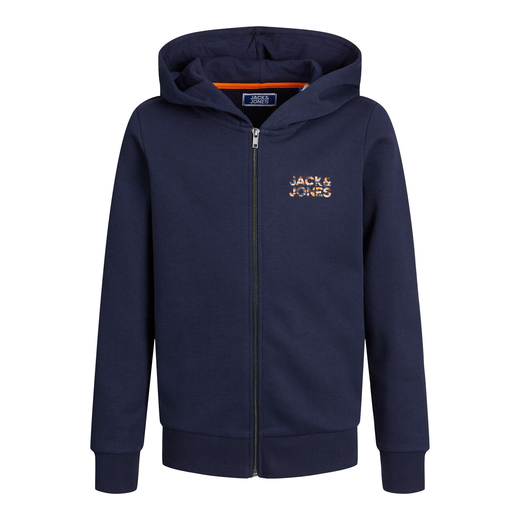 Jack&Jones Junior Pulóver 12245878 Sötétkék Regular Fit - Pepit.hu