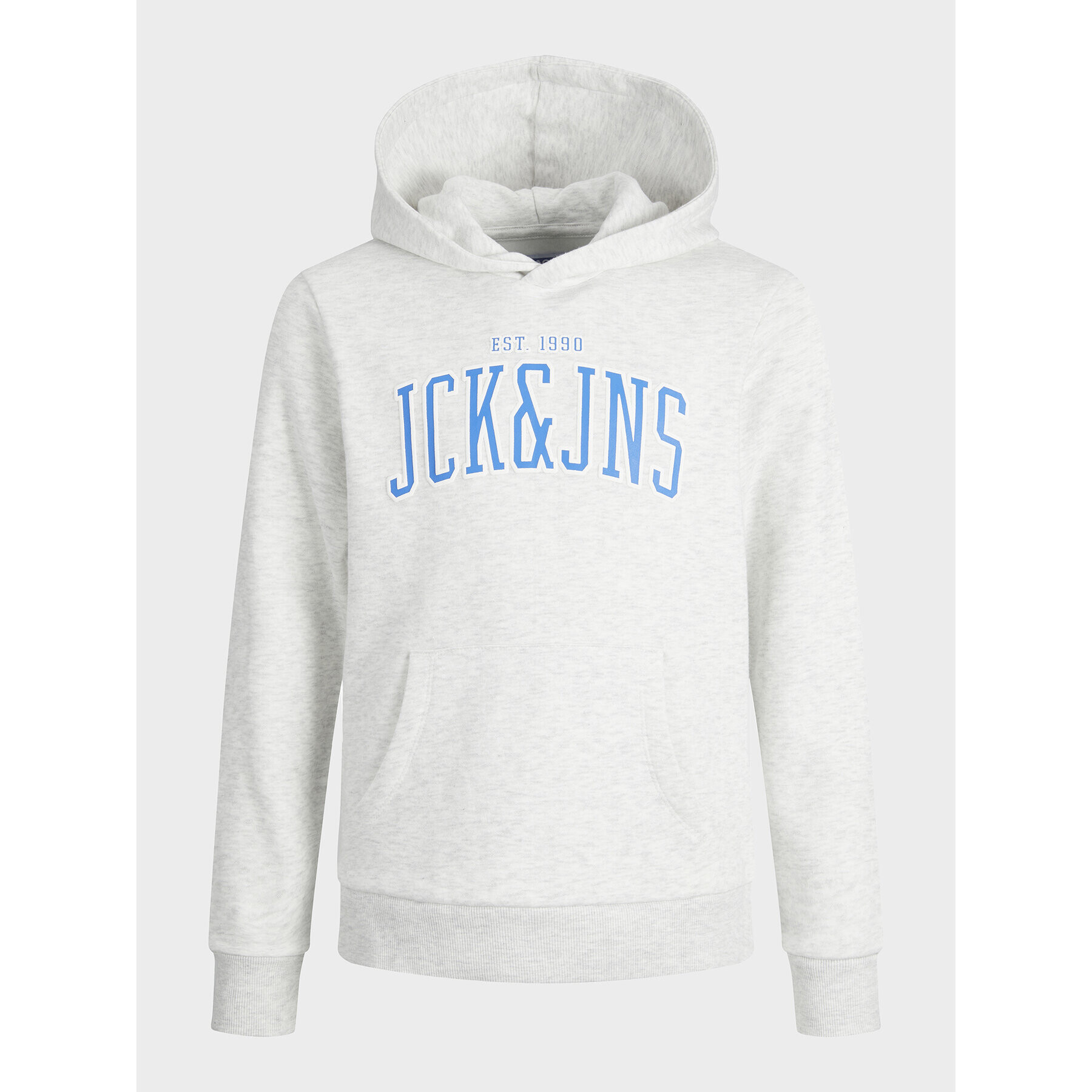 Jack&Jones Junior Pulóver Emb 12213292 Szürke Regular Fit - Pepit.hu