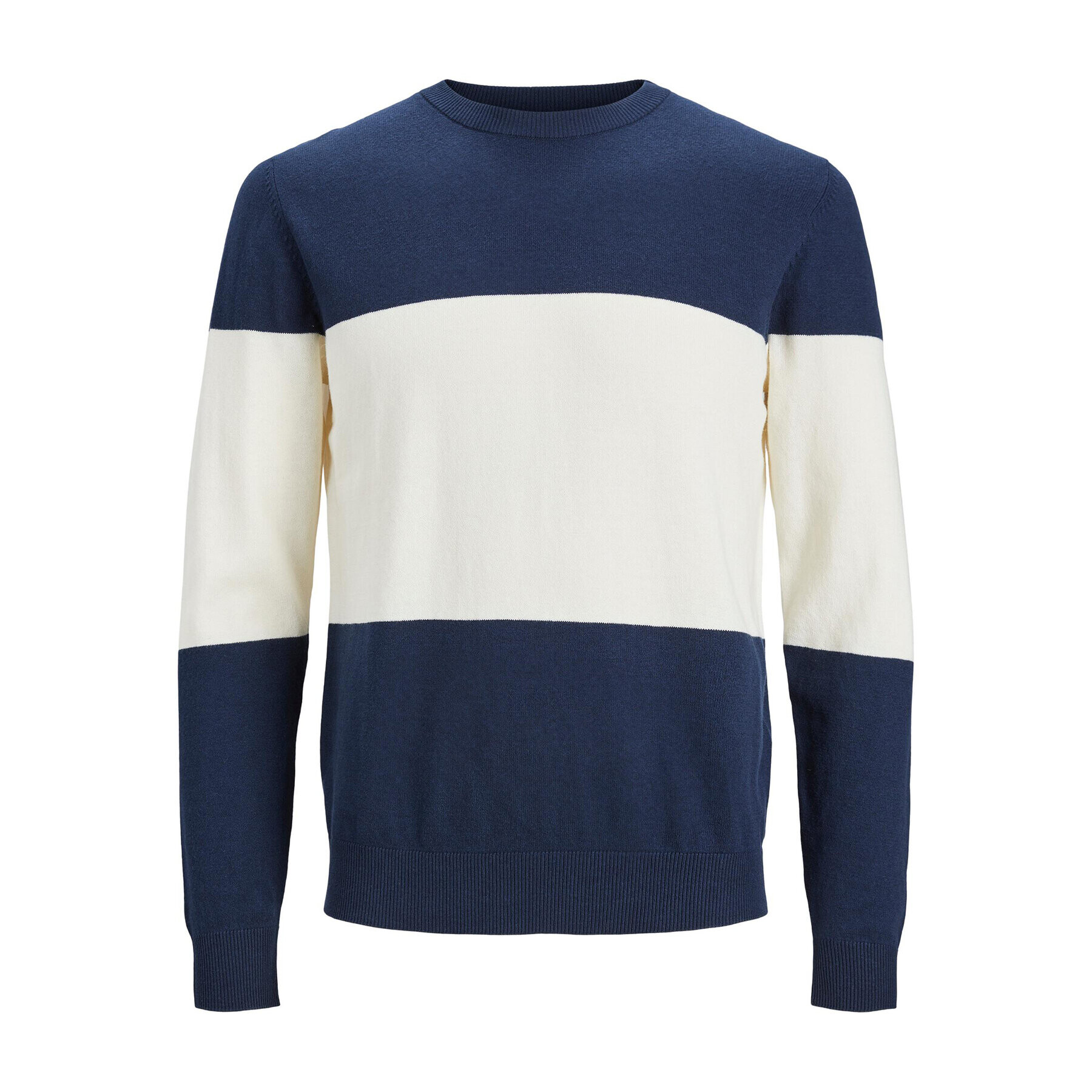 Jack&Jones Junior Sweater 12238678 Sötétkék Regular Fit - Pepit.hu