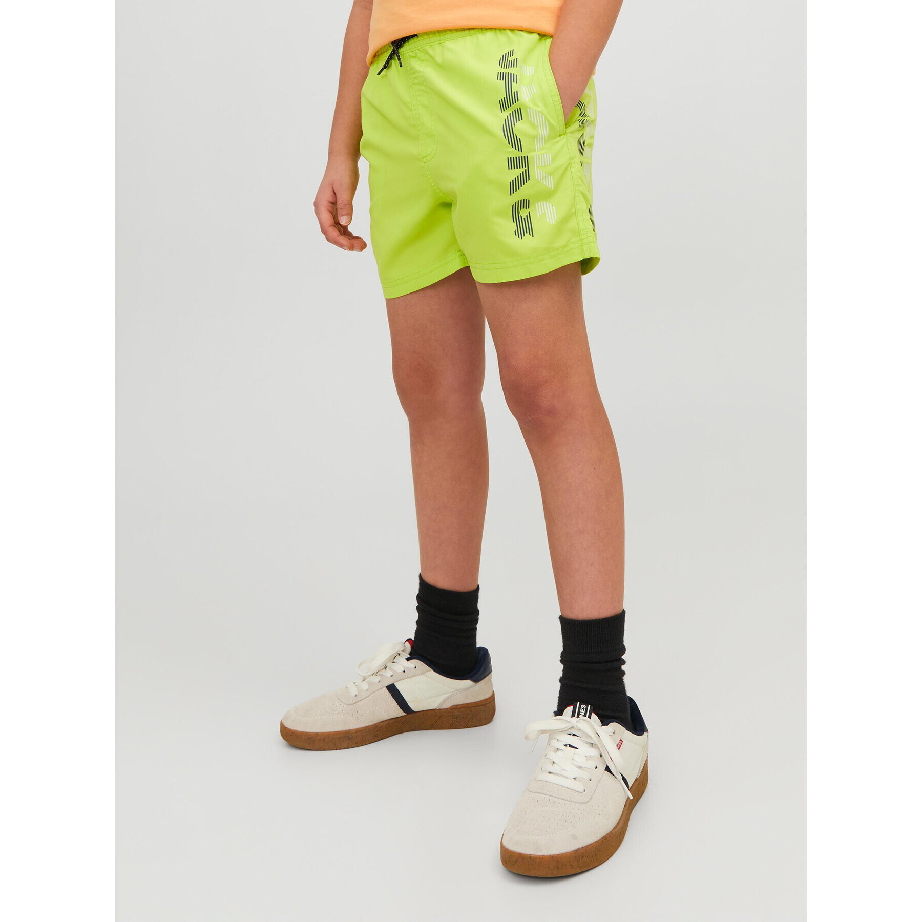 Jack&Jones Junior Úszónadrág 12226262 Sárga Regular Fit - Pepit.hu