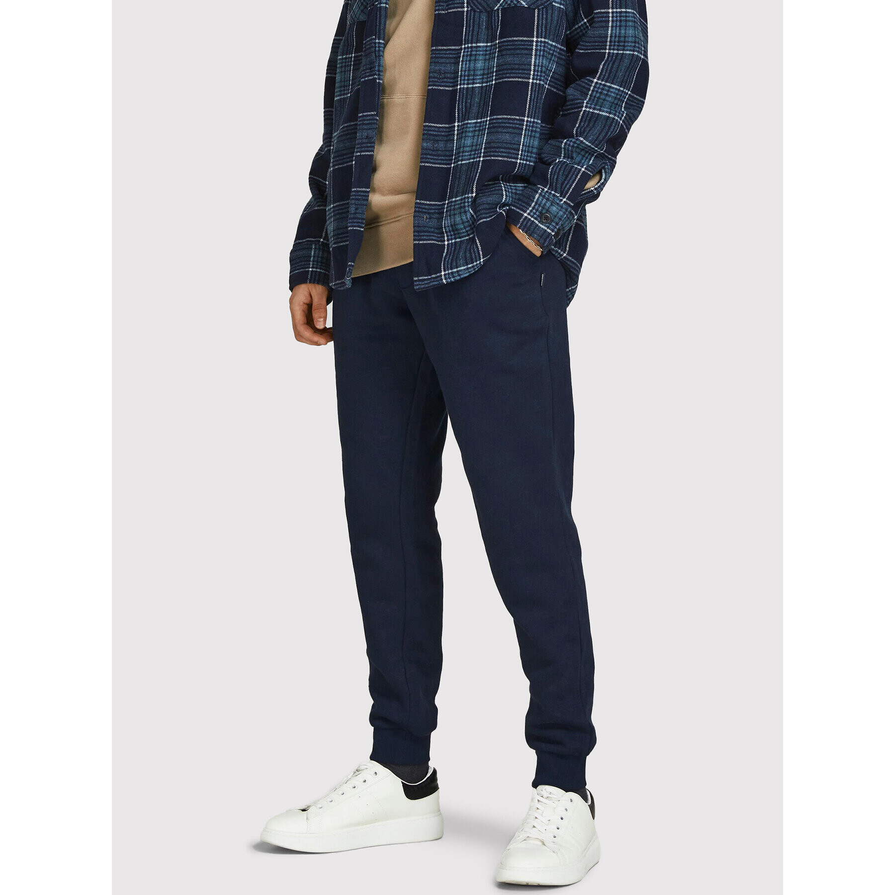 Jack&Jones Melegítő alsó Gordon 12195726 Sötétkék Regular Fit - Pepit.hu