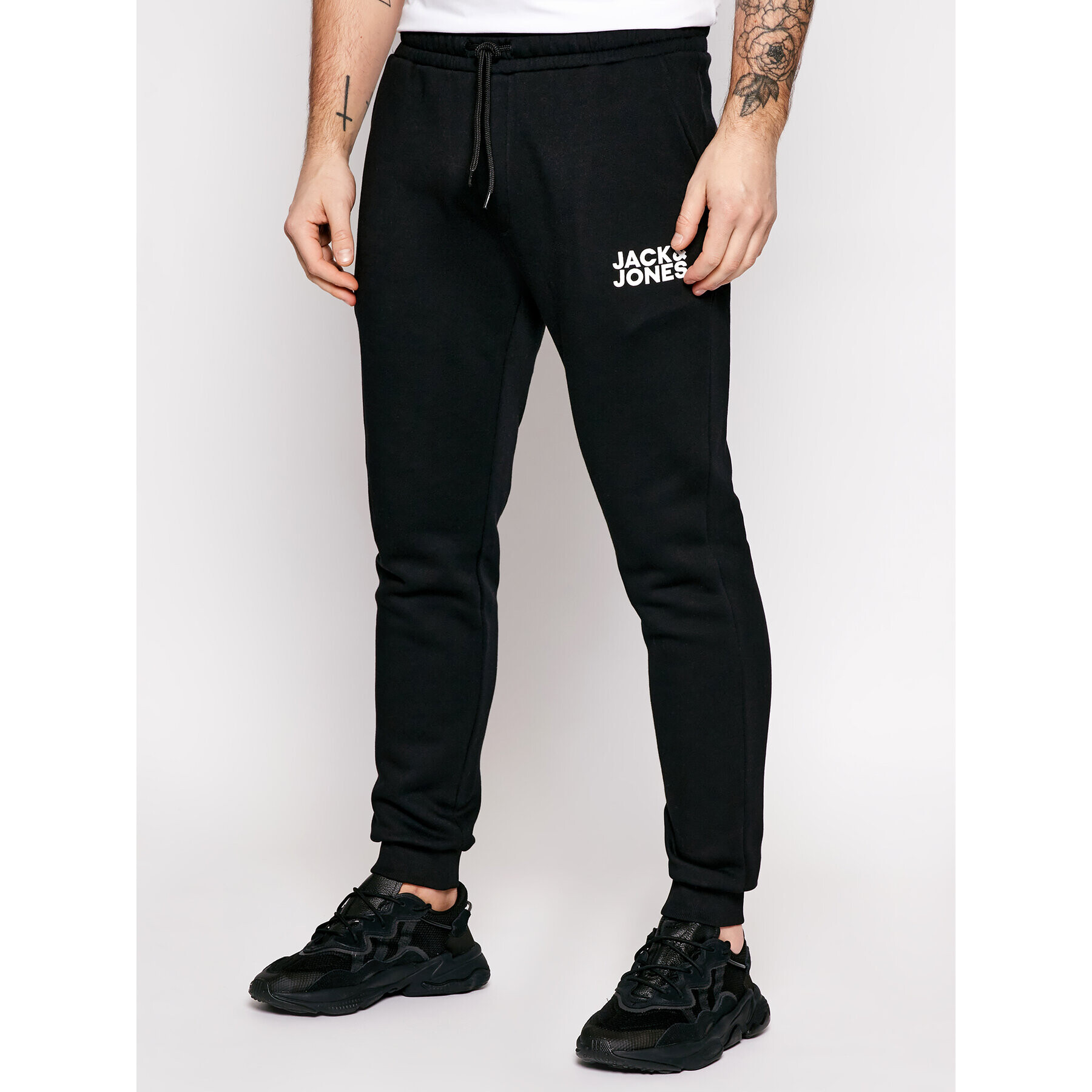 Jack&Jones Melegítő alsó Gordon Newsoft 12178421 Fekete Regular Fit - Pepit.hu