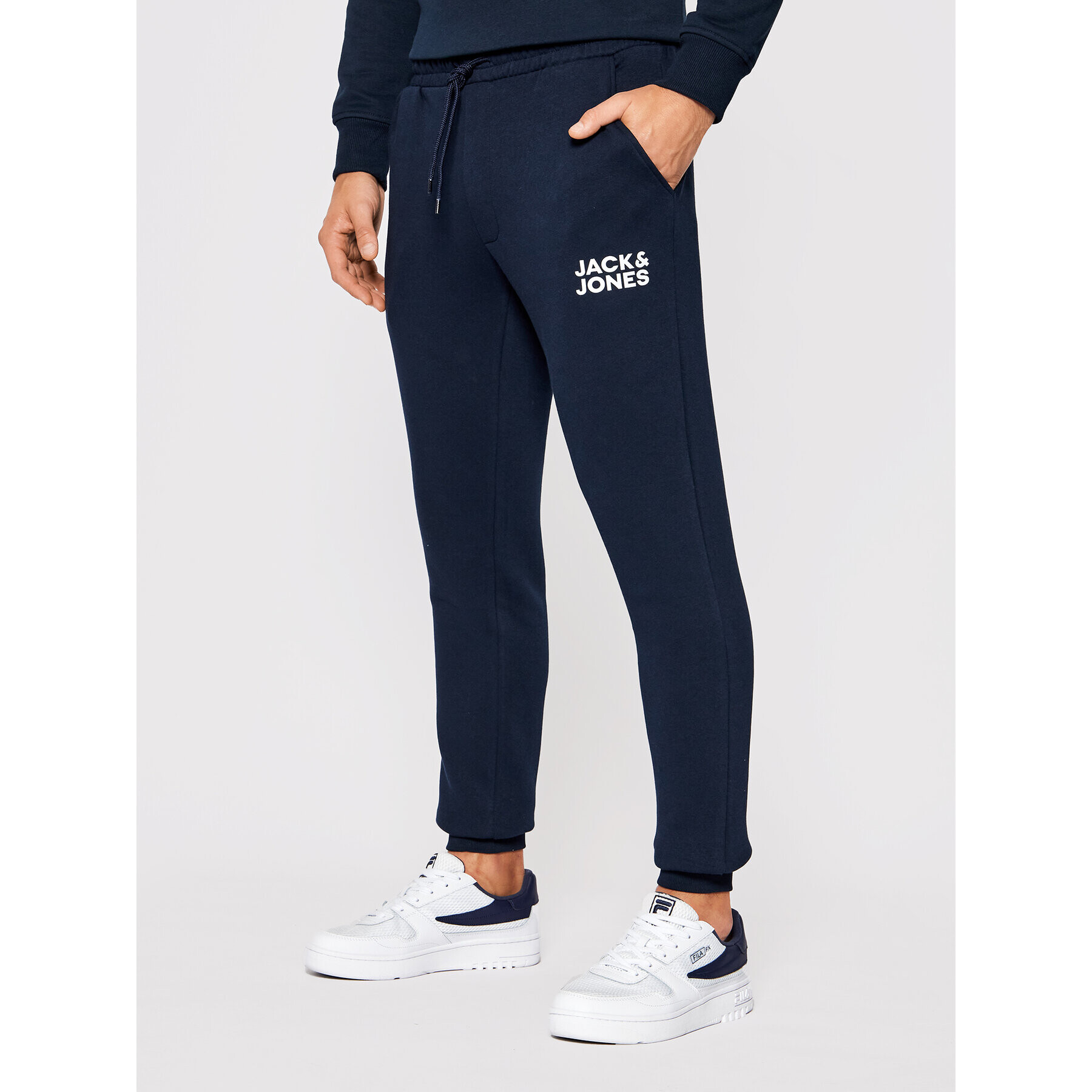 Jack&Jones Melegítő alsó Gordon Newsoft 12178421 Sötétkék Regular Fit - Pepit.hu