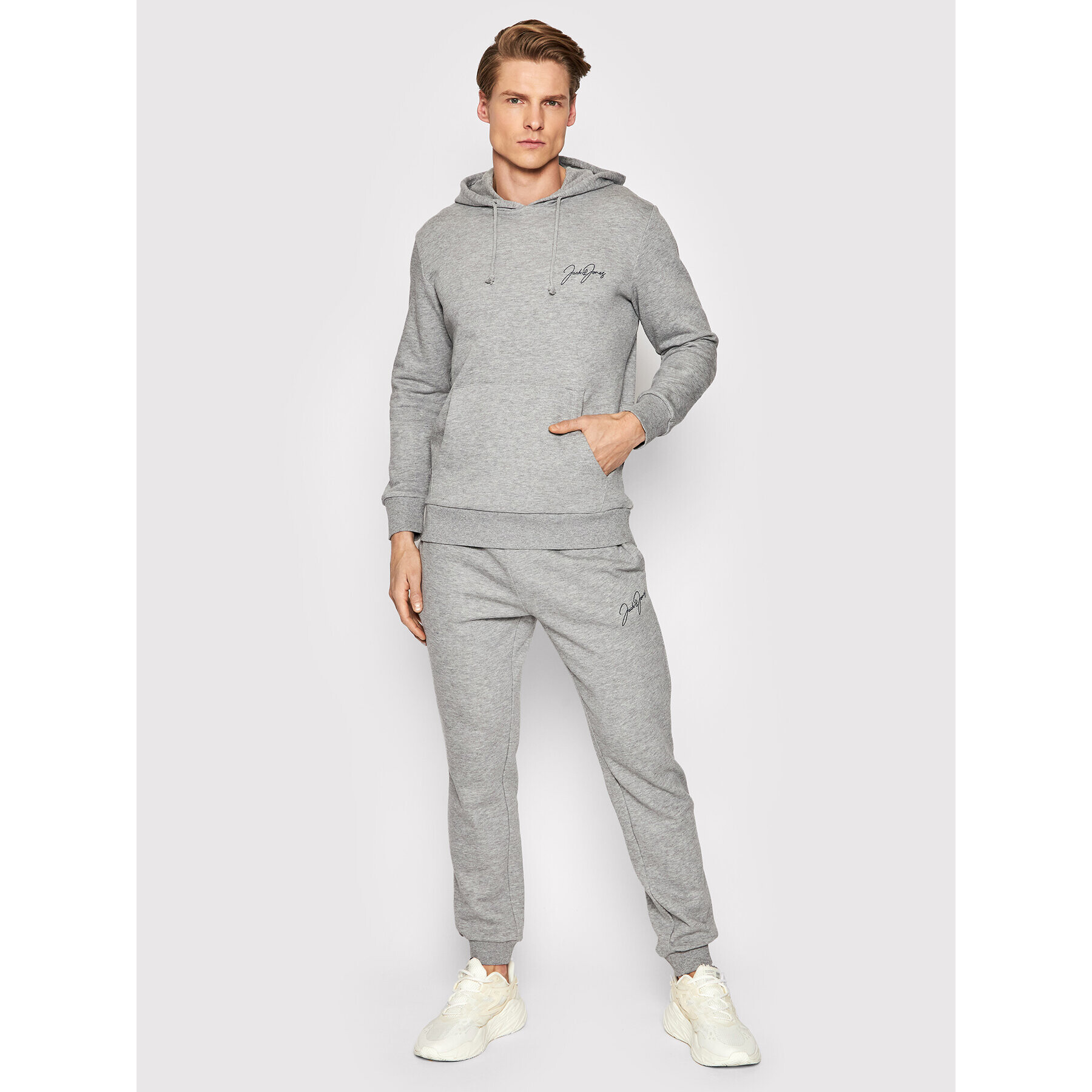 Jack&Jones Melegítő Connor 12213508 Szürke Regular Fit - Pepit.hu