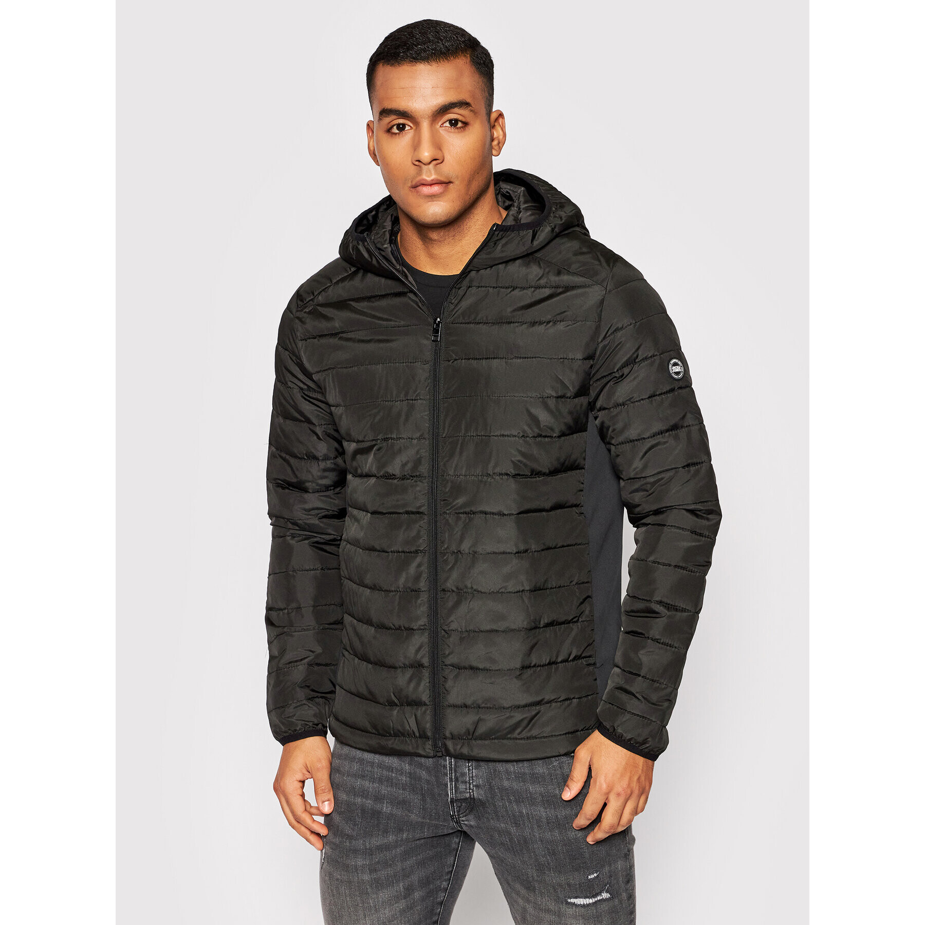 Jack&Jones Pehelykabát Ace Spring 12200419 Fekete Regular Fit - Pepit.hu