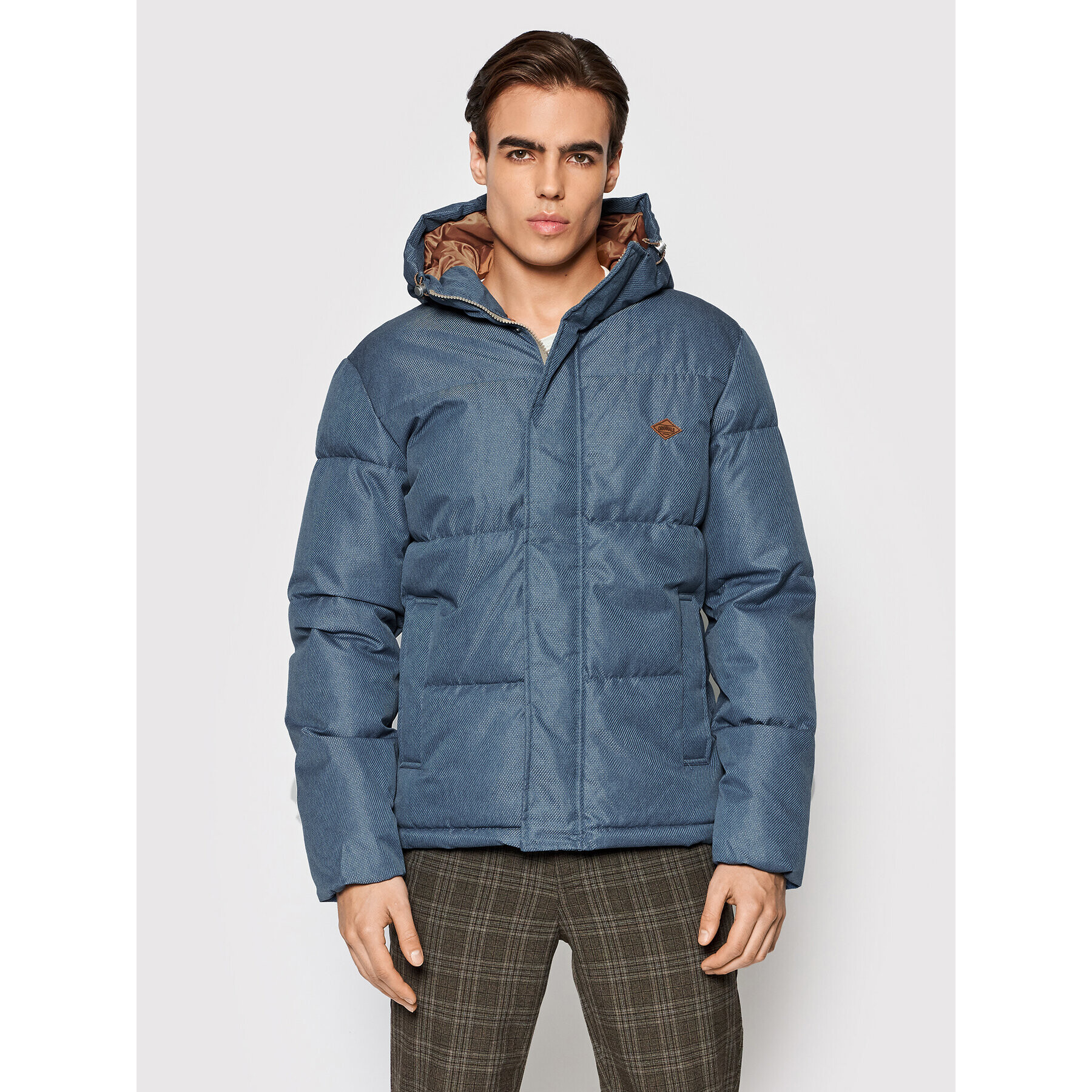 Jack&Jones Pehelykabát Newport 12192676 Kék Regular Fit - Pepit.hu