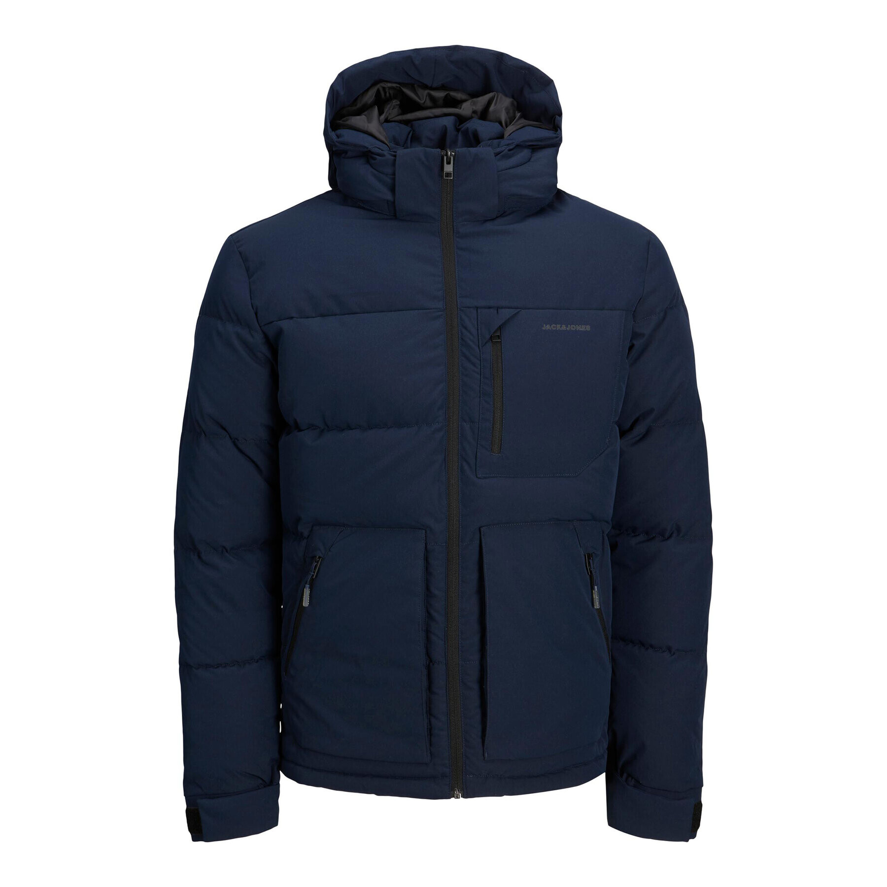 Jack&Jones Pehelykabát Otto 12214648 Sötétkék Regular Fit - Pepit.hu