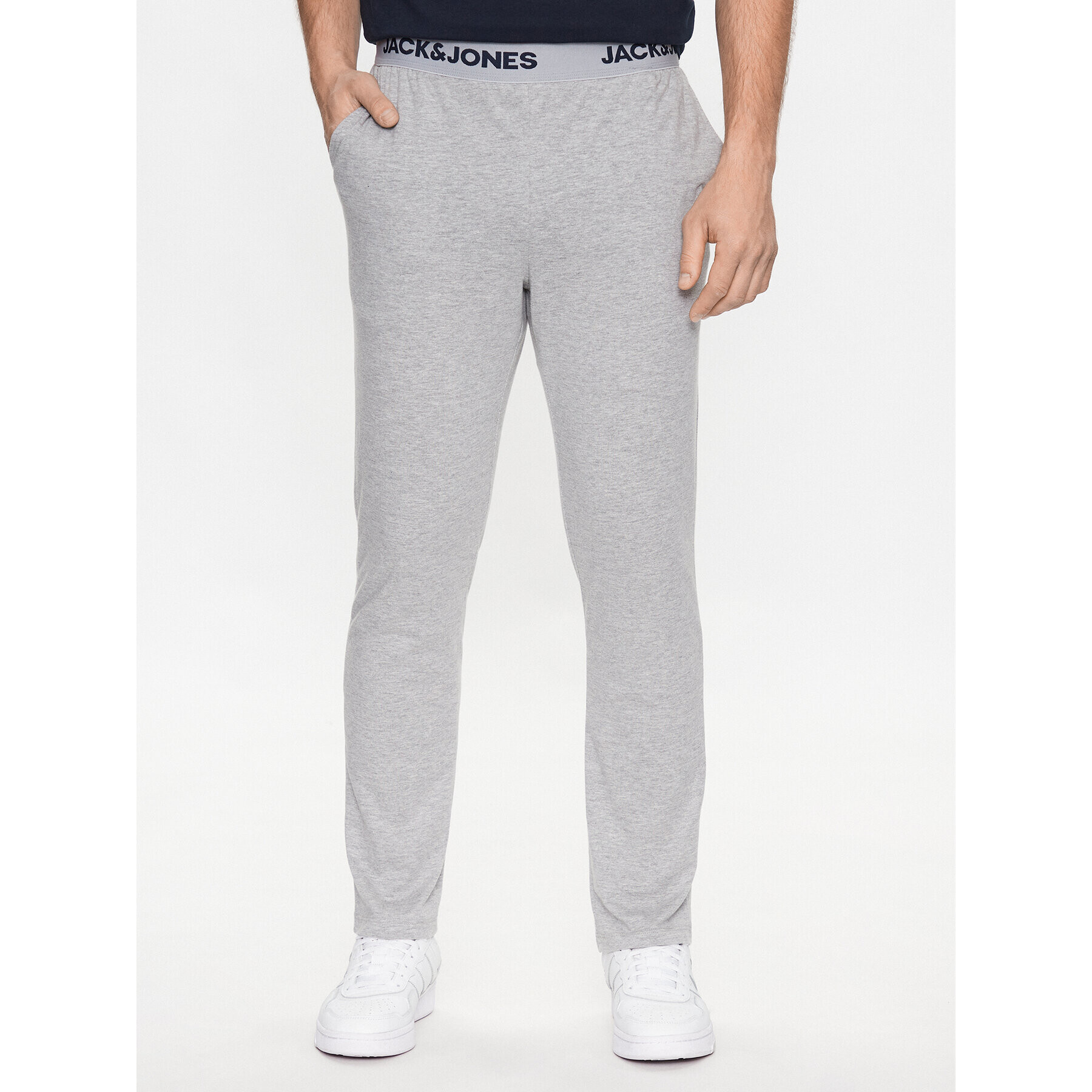 Jack&Jones Pizsama nadrág Aaron 12224911 Szürke Regular Fit - Pepit.hu