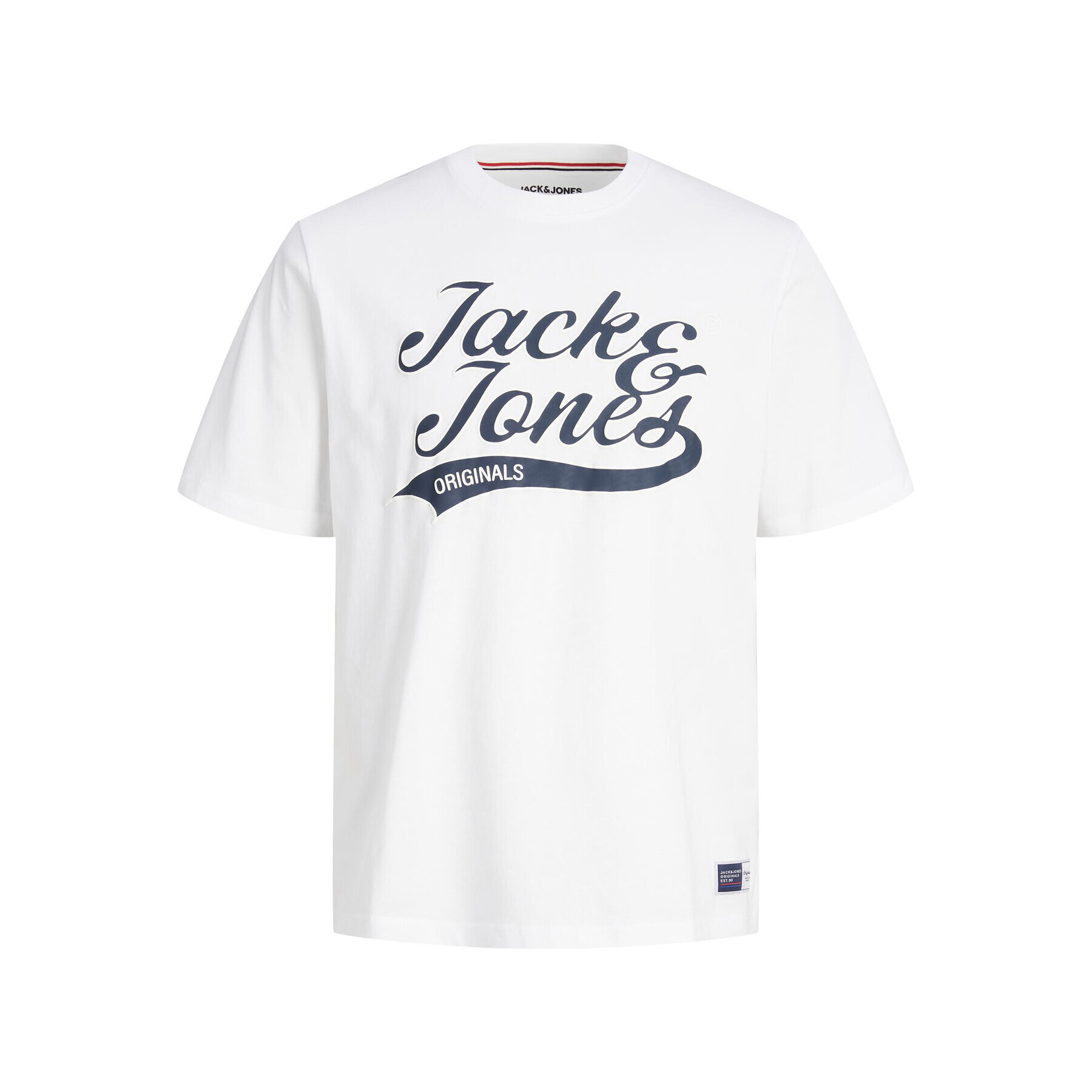 Jack&Jones Póló 12227774 Fehér Standard Fit - Pepit.hu