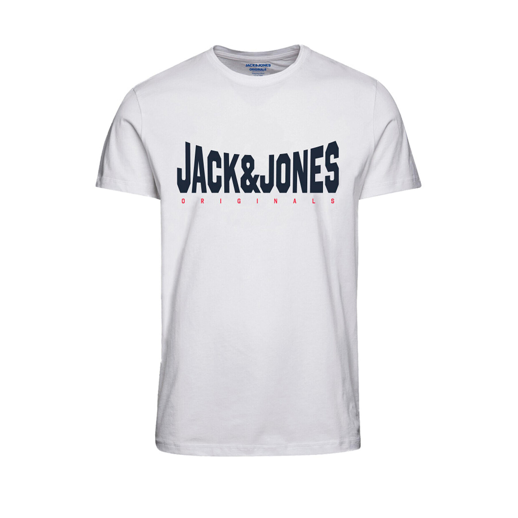 Jack&Jones Póló Marque 12232652 Fehér Standard Fit - Pepit.hu