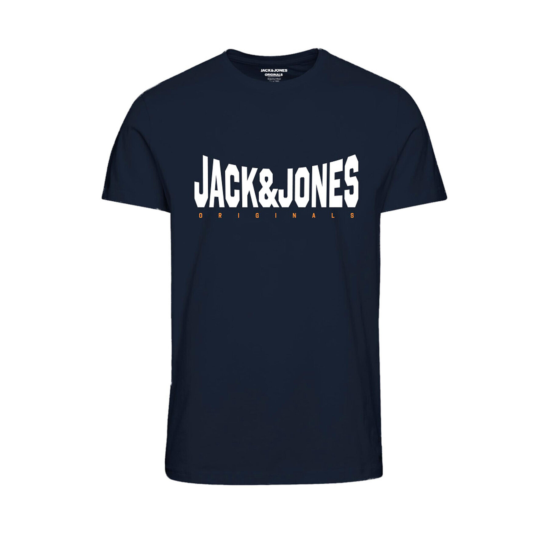 Jack&Jones Póló Marque 12232652 Sötétkék Standard Fit - Pepit.hu